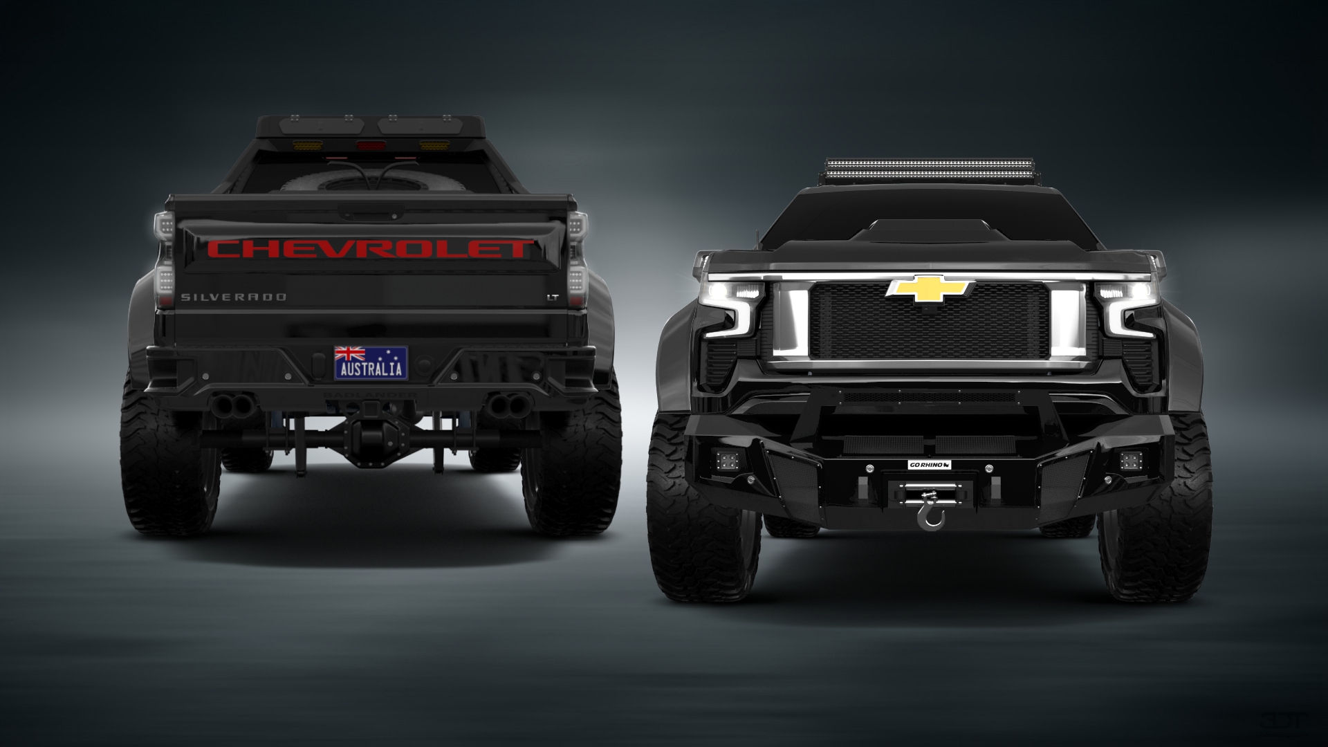 Chevrolet Silverado 1500 Crew Cab 5.8 ft box 4 Door pickup truck 2023 tuning