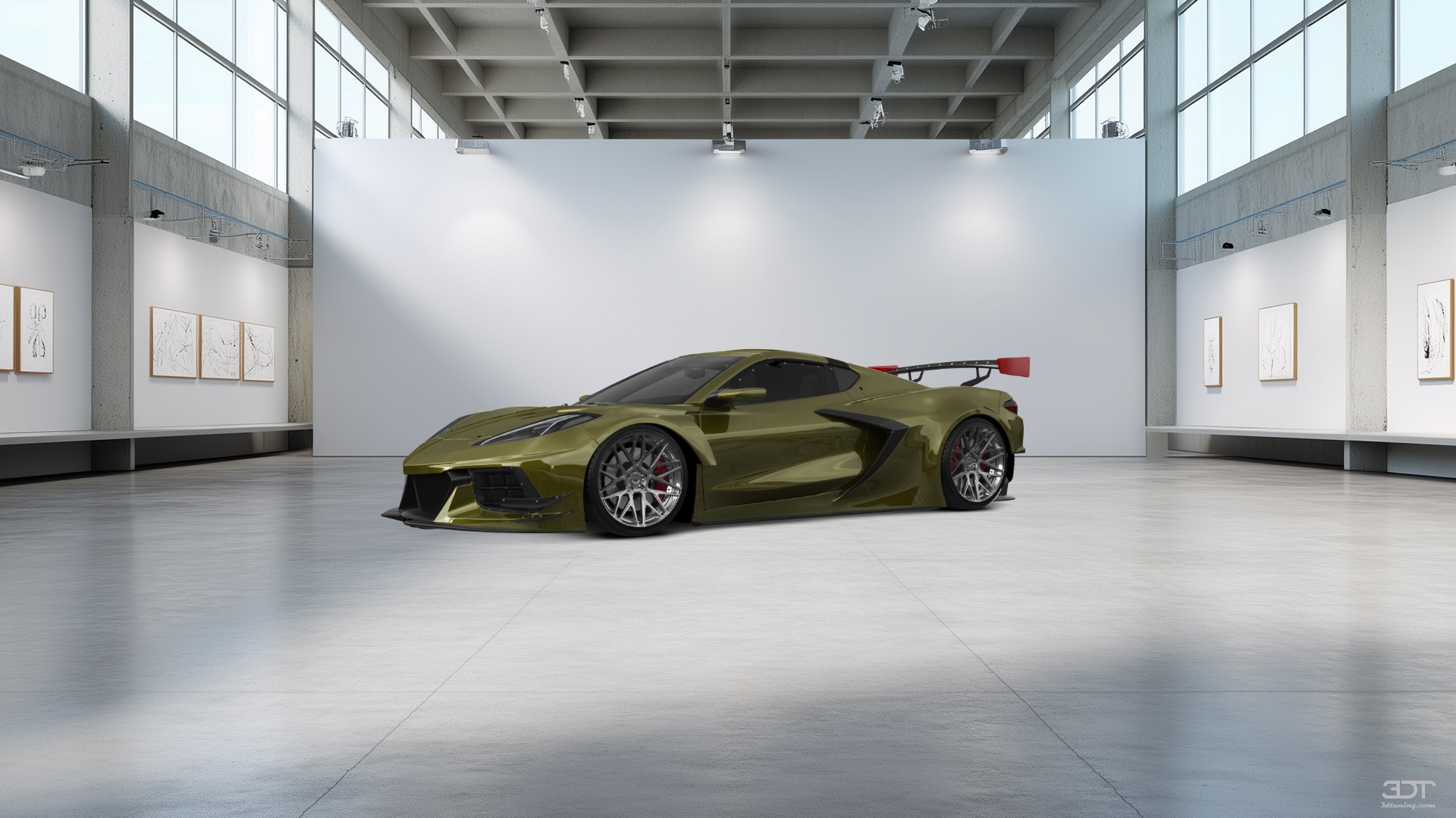 Chevrolet Corvette 2 door targa top 2020 tuning