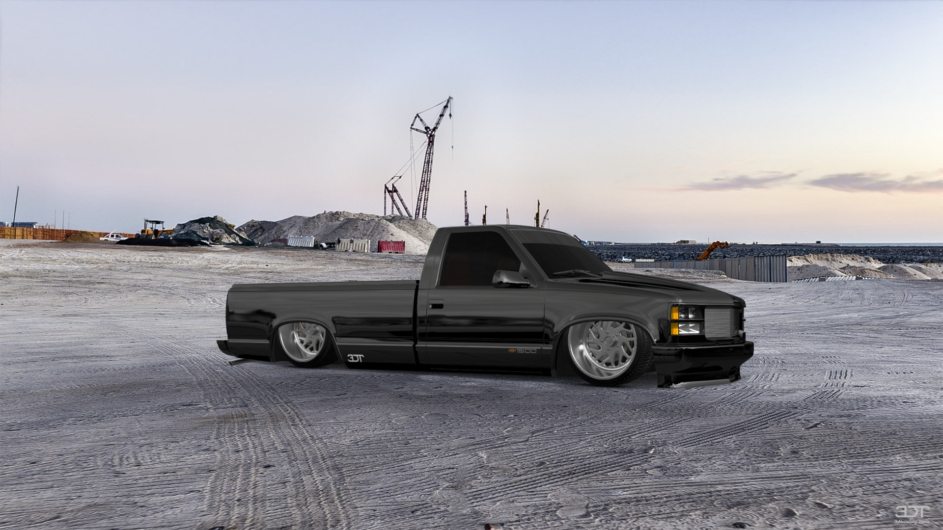 Chevrolet K1500 Regular Cab Fleetside Pickup 1988