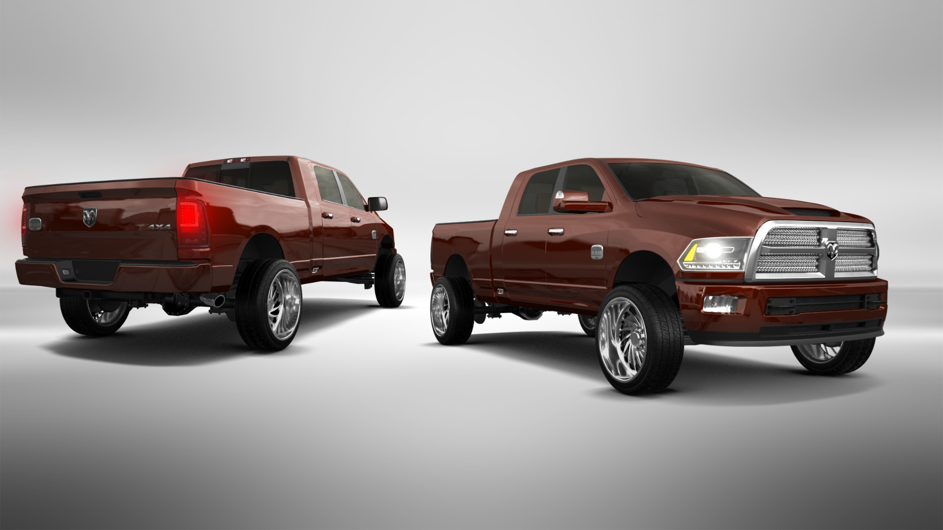 Dodge Ram 2500 Mega Cab 6.4 ft box 4 Door pickup truck 2010 tuning