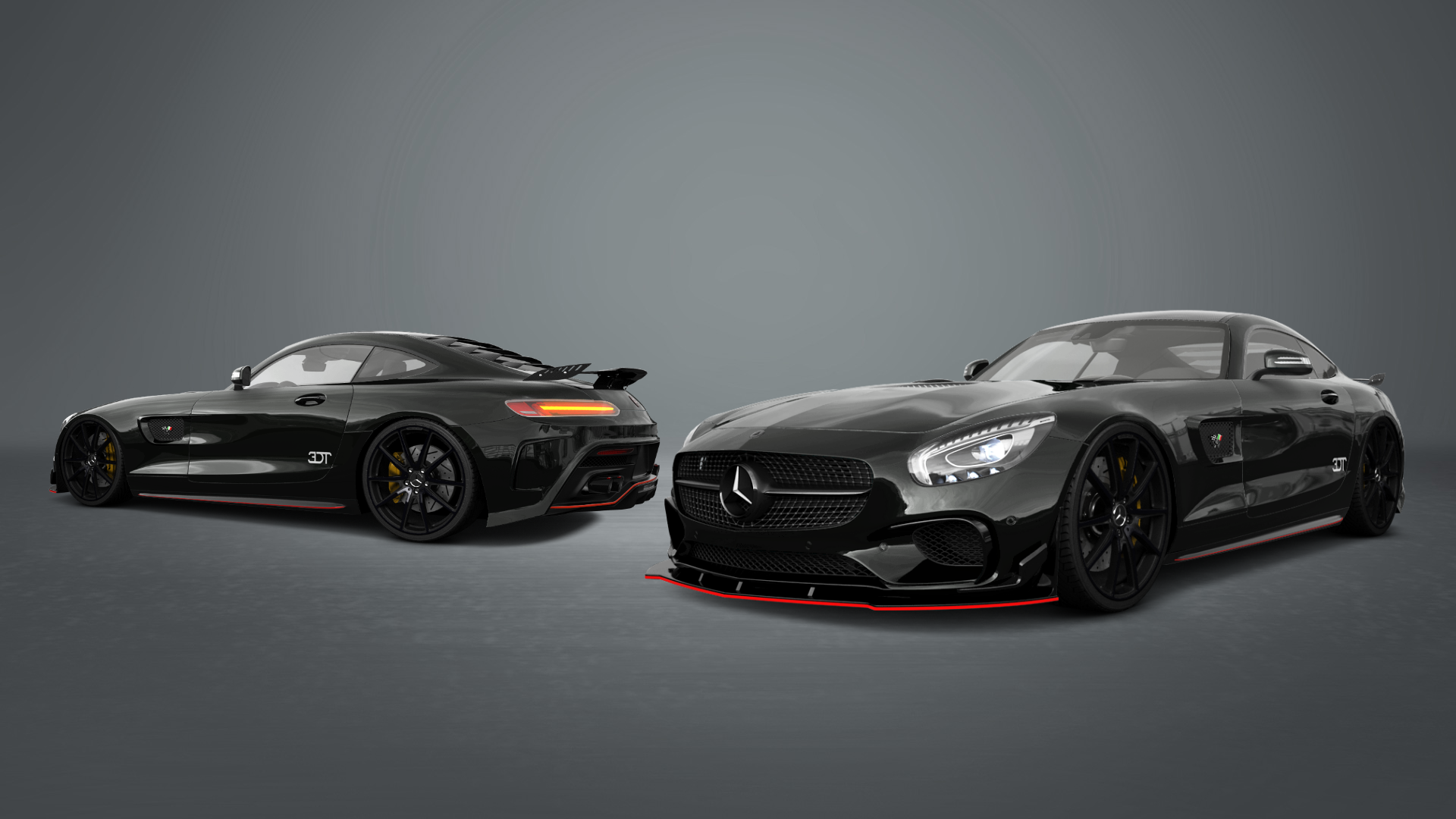 Mercedes AMG GT 2 door fastback coupe 2016 tuning