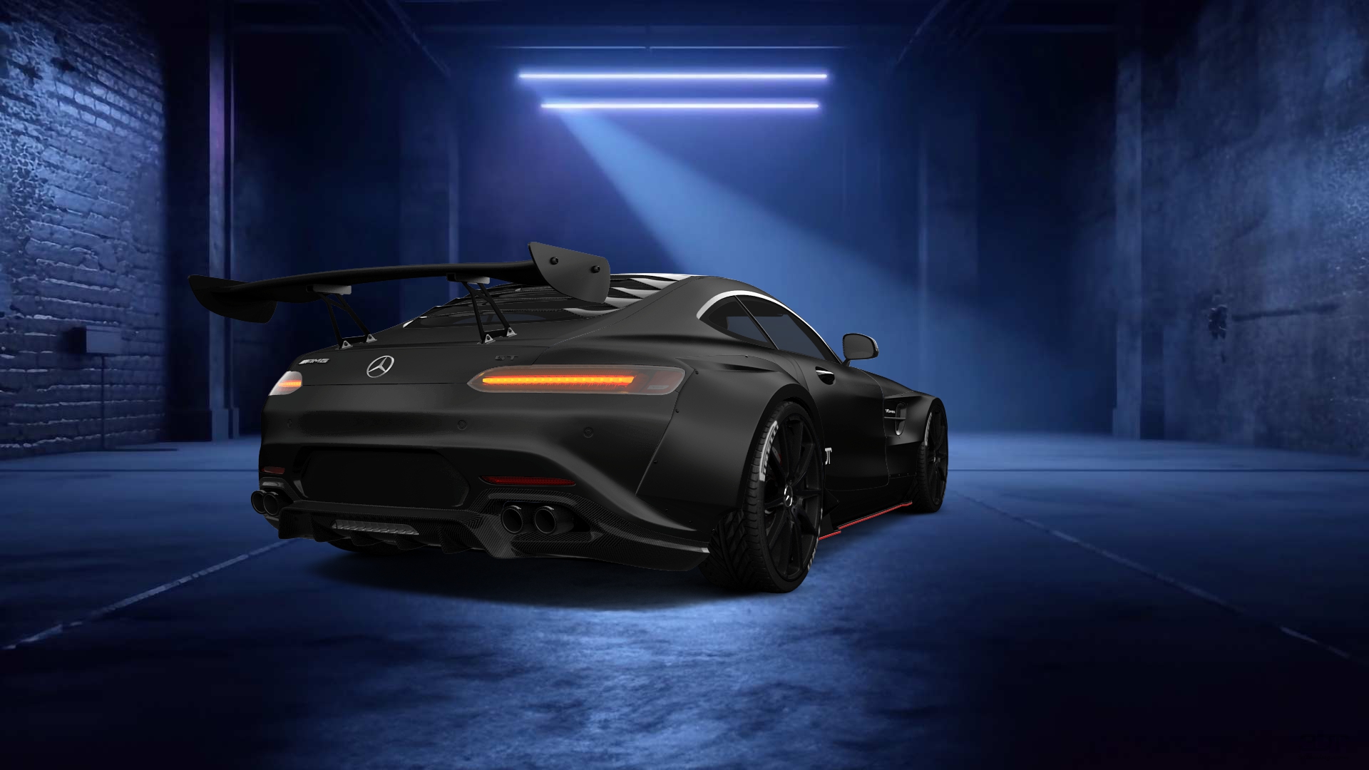 Mercedes AMG GT 2 door fastback coupe 2016