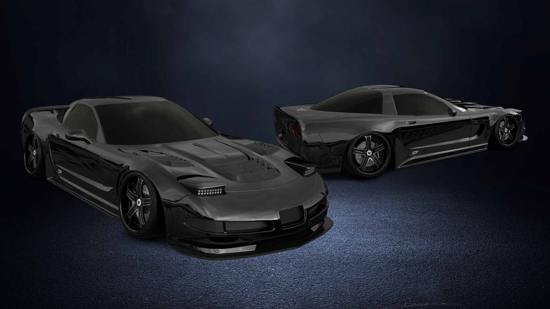 Chevrolet Corvette C5 Fastback 2 Door Coupe 1997 tuning