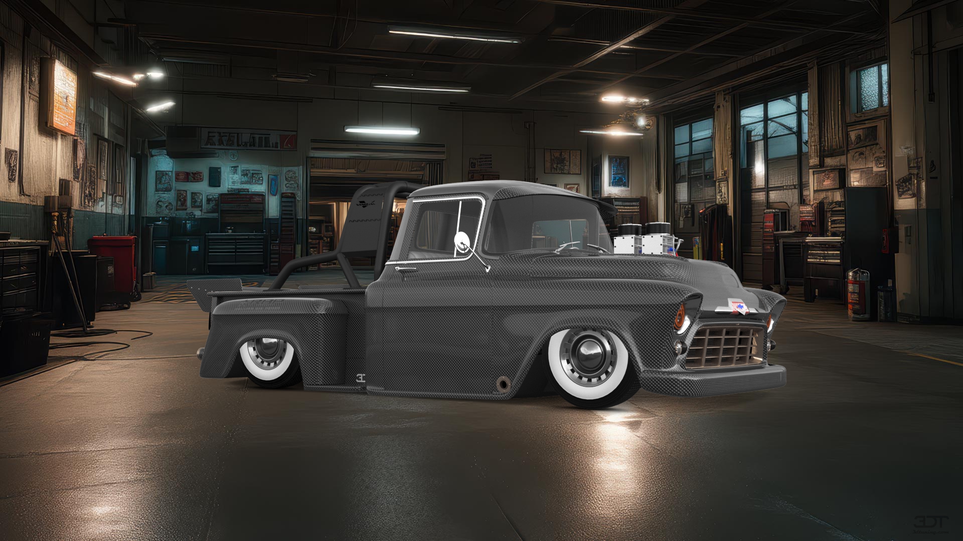 Chevrolet 3100 2 Door pickup truck 1955 tuning