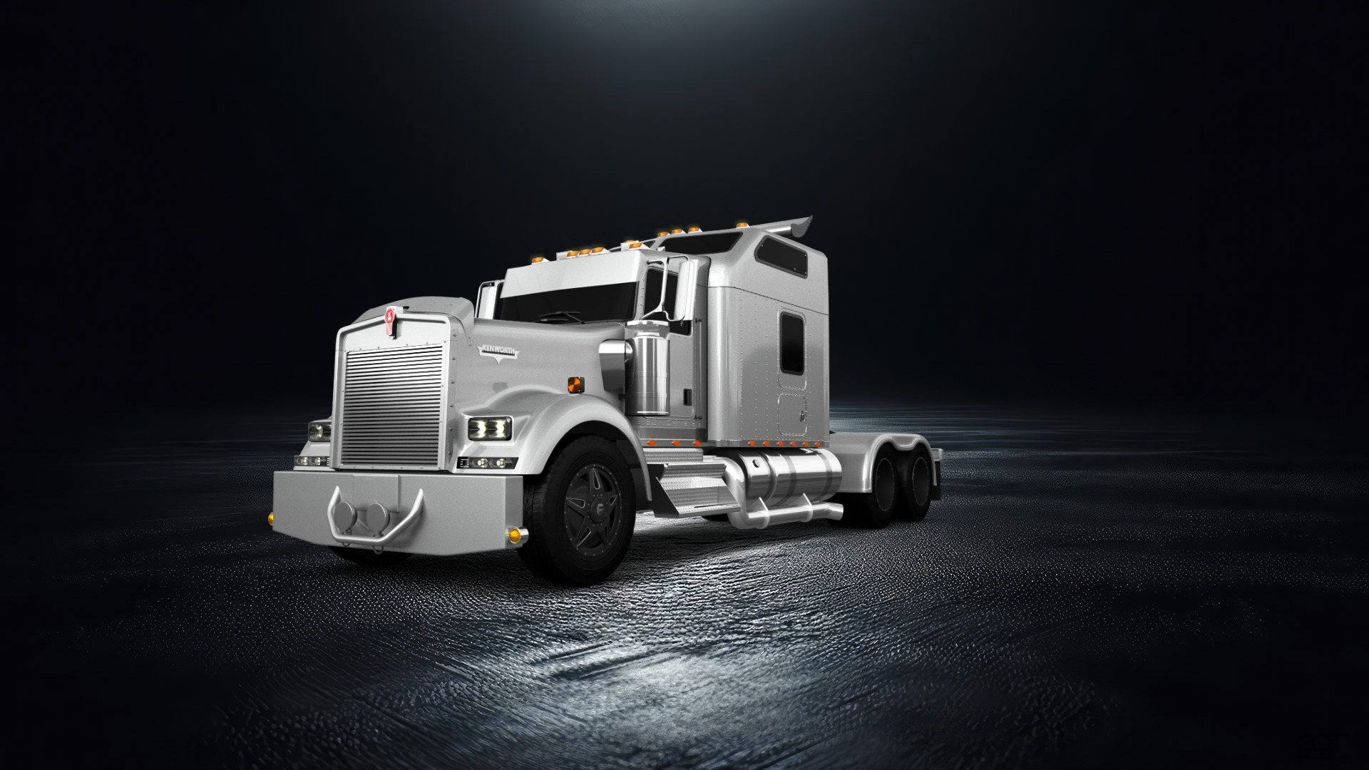 Kenworth W900 Sleeper Cab Truck 2015 tuning