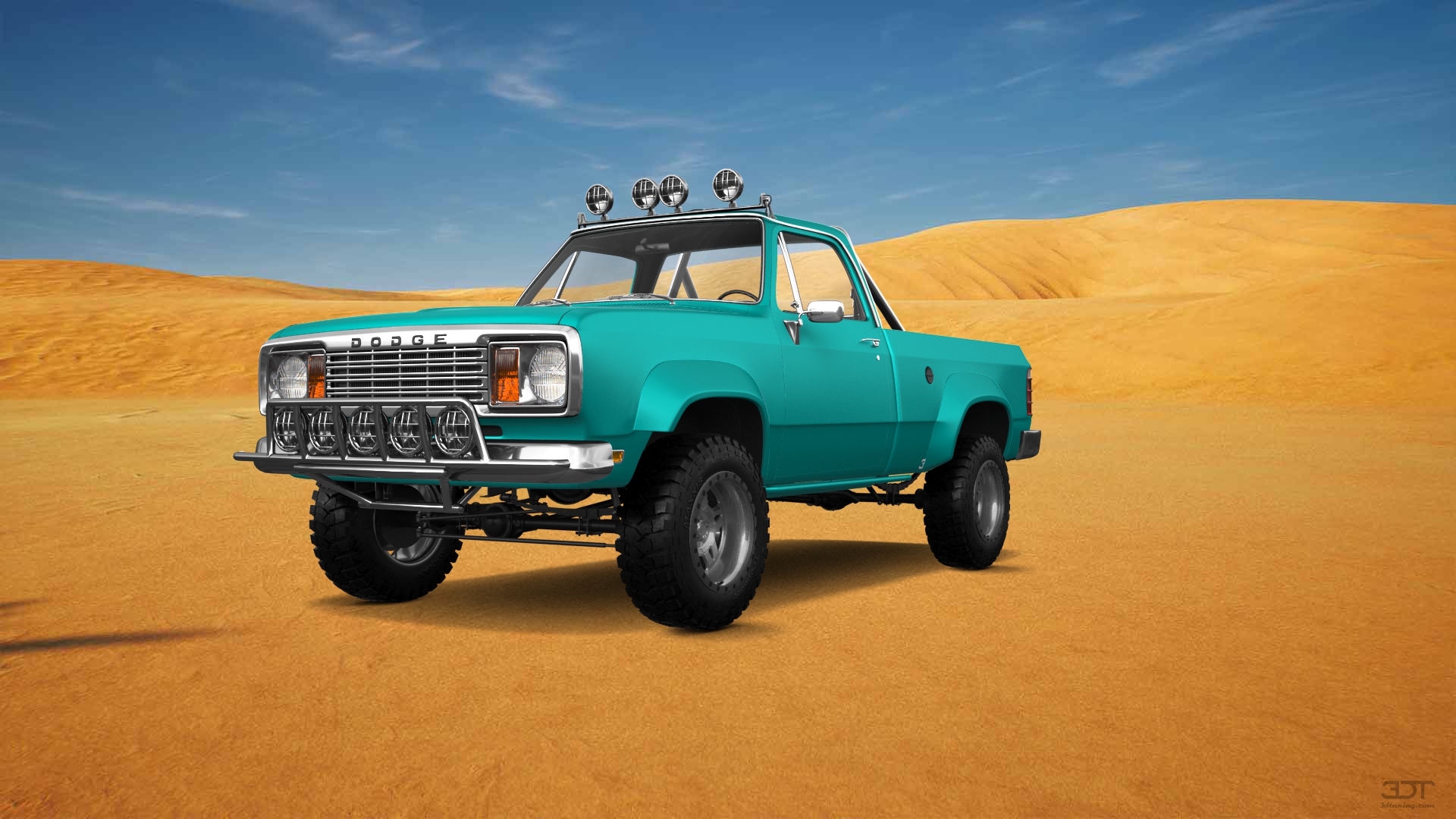 Dodge Power Wagon W200 2 Door pickup truck 1977