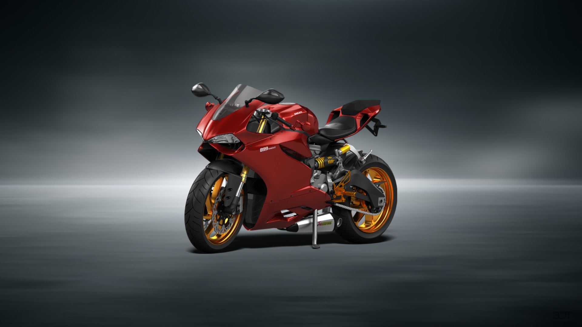 Ducati 899 Panigale Sport Bike 2015 tuning