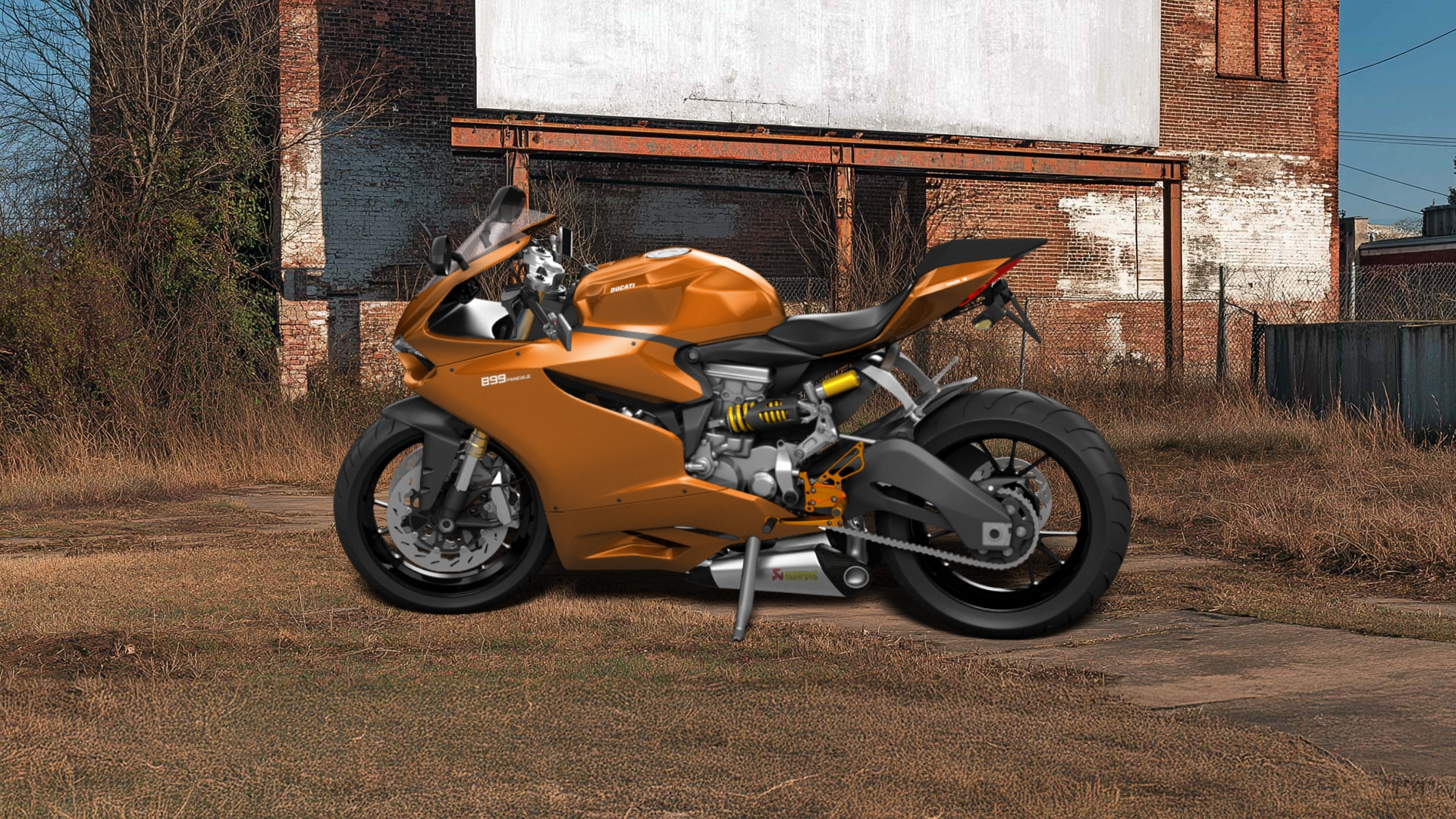 Ducati 899 Panigale Sport Bike 2015 tuning