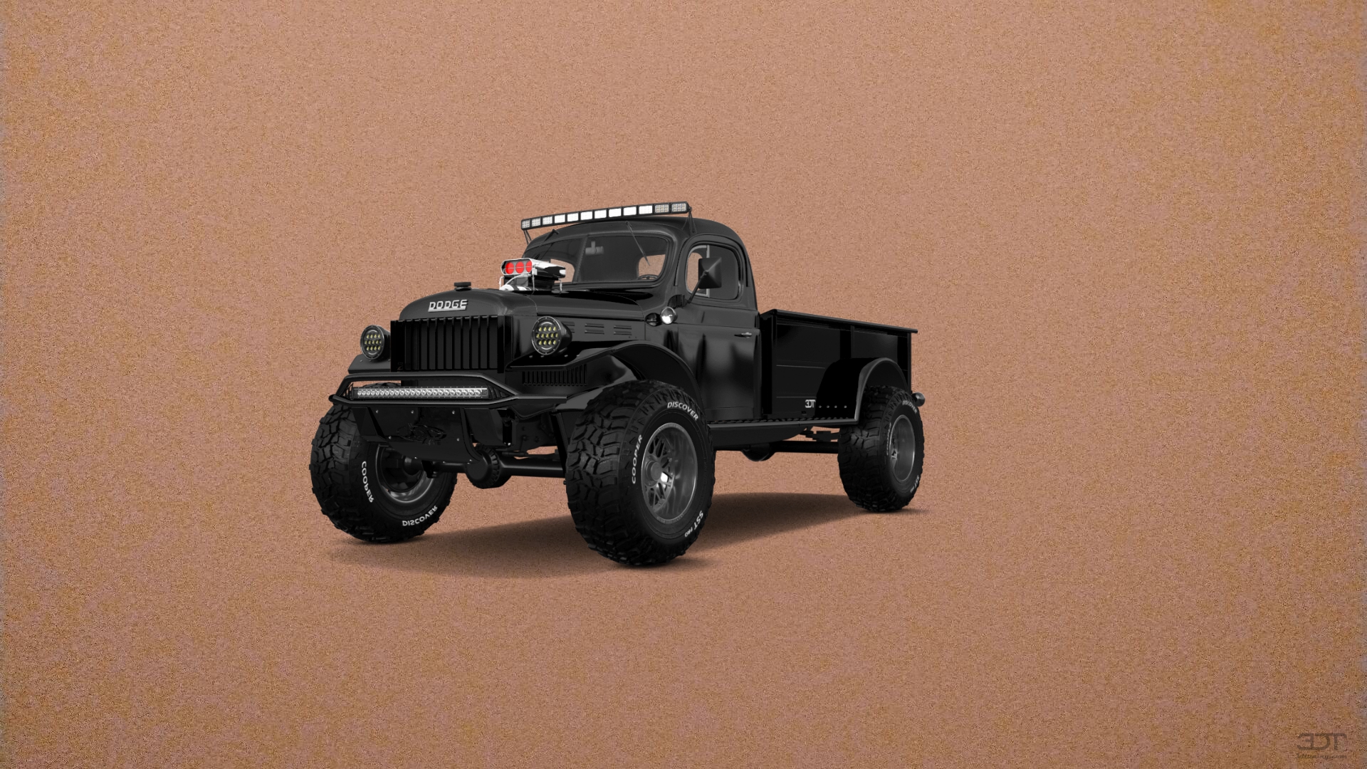 Dodge Power Wagon 2 Door pickup truck 1947