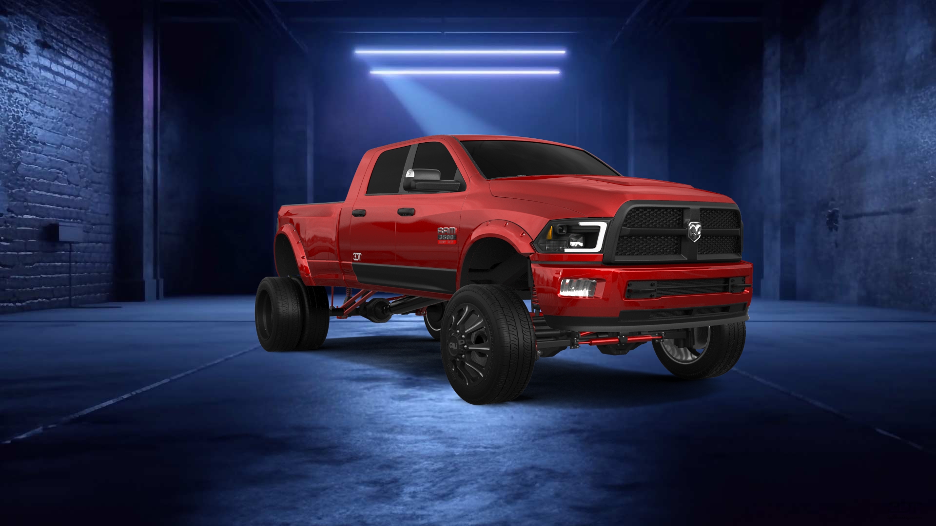 Dodge Ram 3500 4 Door Truck 2014