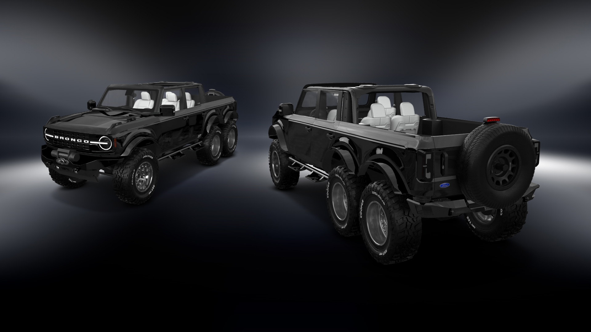 Ford Bronco 6X6 4 Door pickup truck 2021