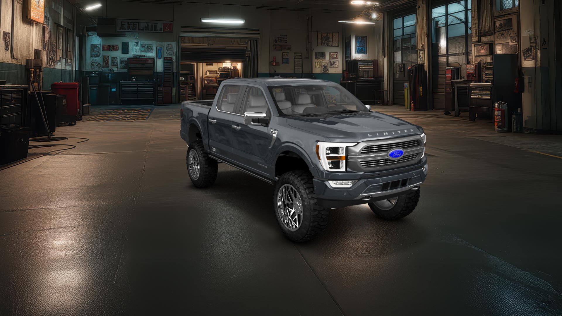 Ford F-150 SuperCrew 4 Door pickup truck 2021 tuning