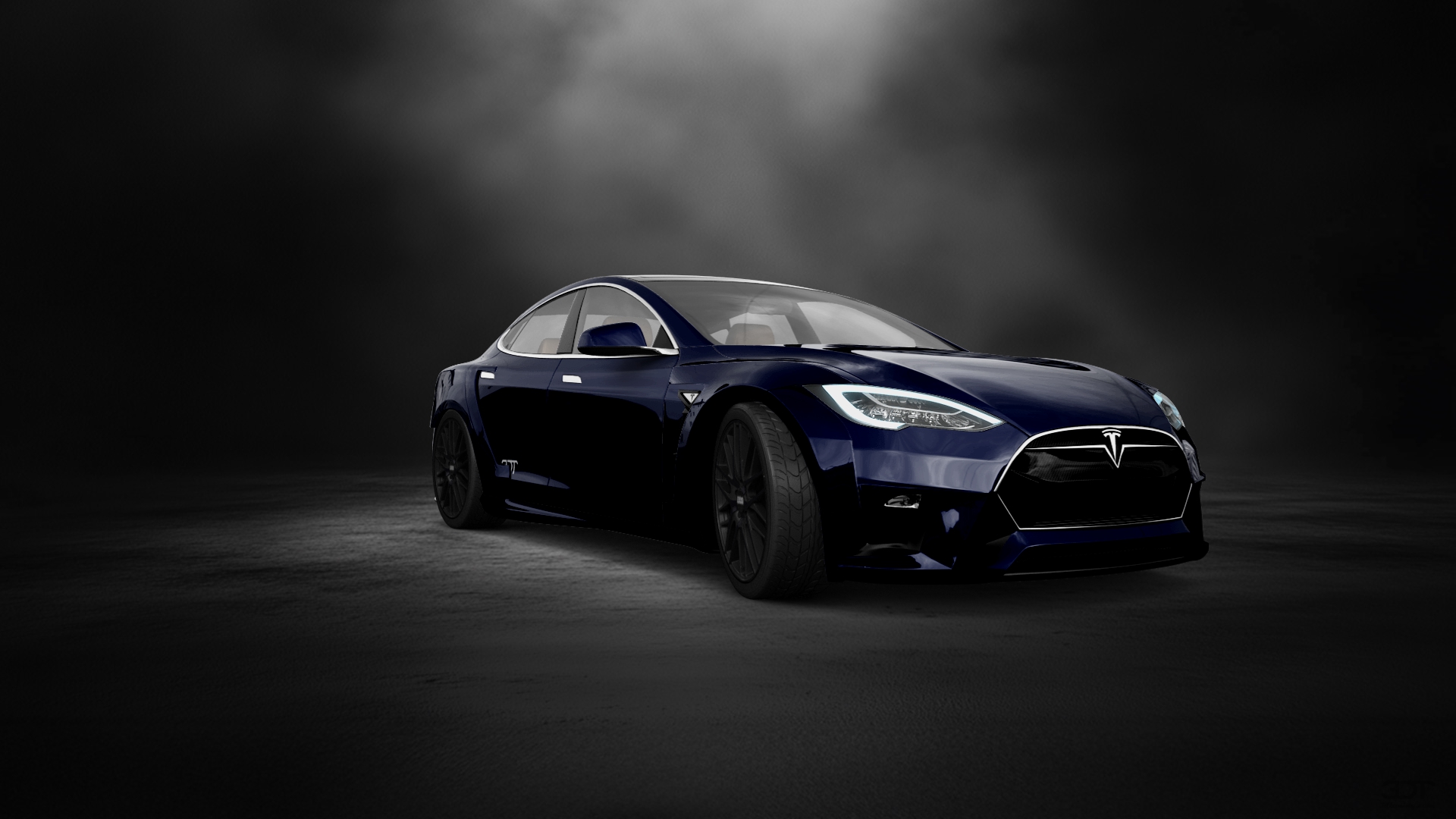 Tesla Model S 5 Door Liftback 2013 tuning