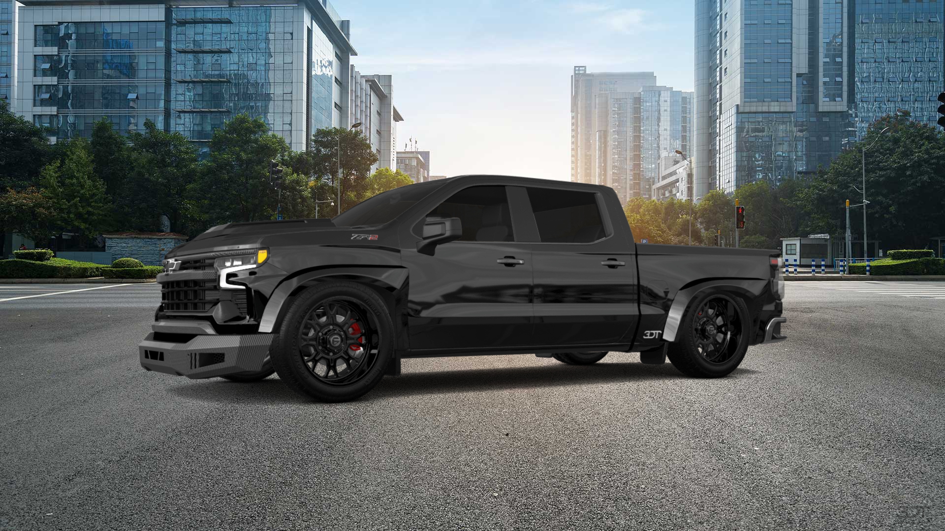 Chevrolet Silverado 1500 Crew Cab 5.8 ft box 4 Door pickup truck 2023