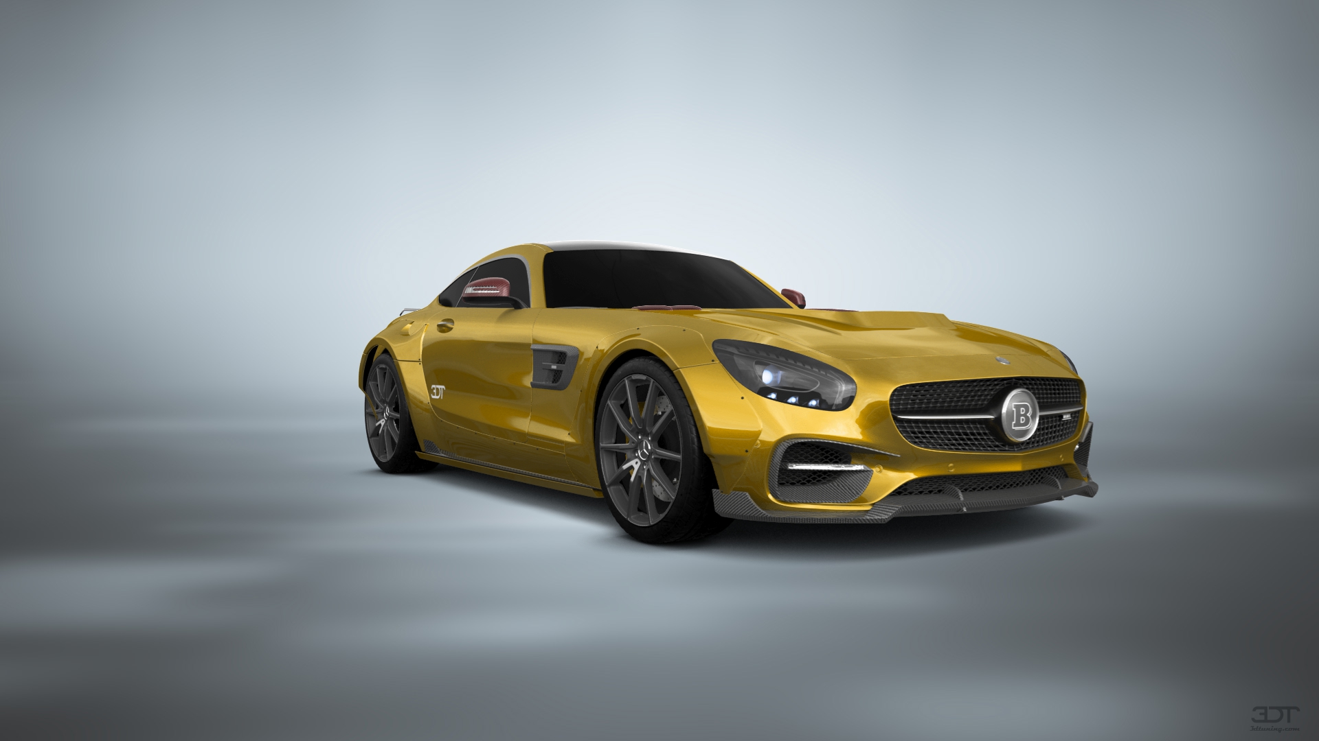 Mercedes AMG GT 2 door fastback coupe 2015 tuning