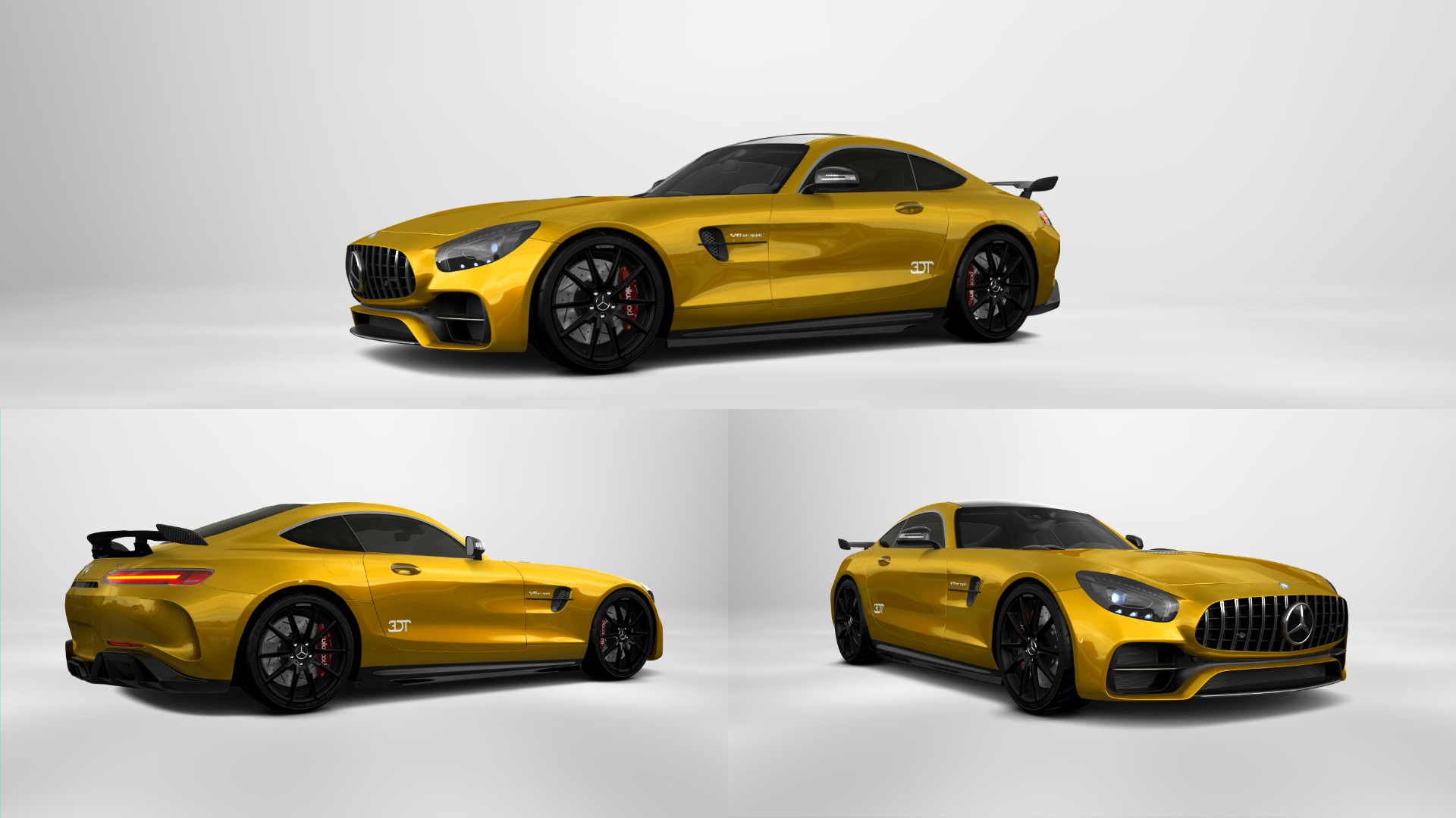 Mercedes AMG GT 2 door fastback coupe 2015 tuning