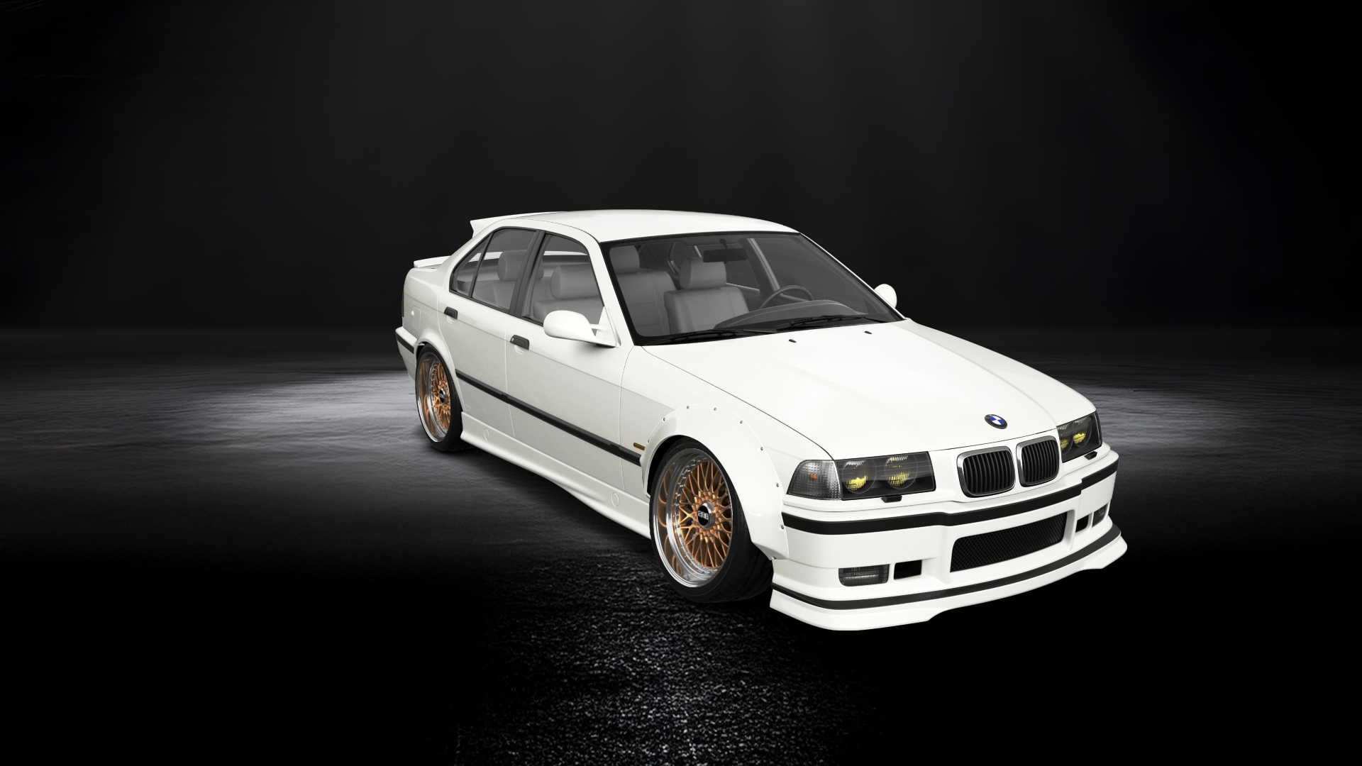 BMW 3 Series 4 Door Saloon 1990 Images