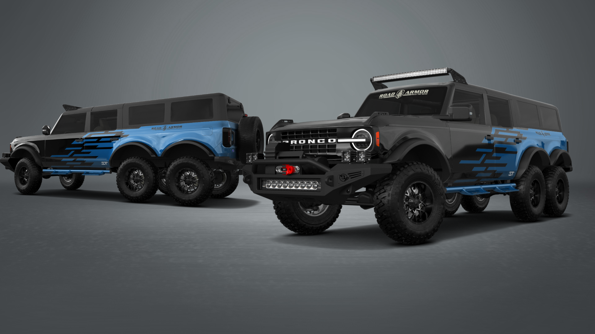 Ford Bronco 6X6 4 Door pickup truck 2021