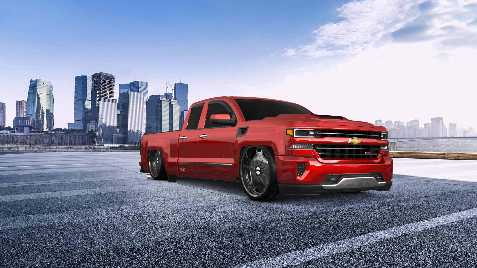 Chevrolet Silverado 1500 6.5 ft box 4 Door pickup truck 2016 tuning