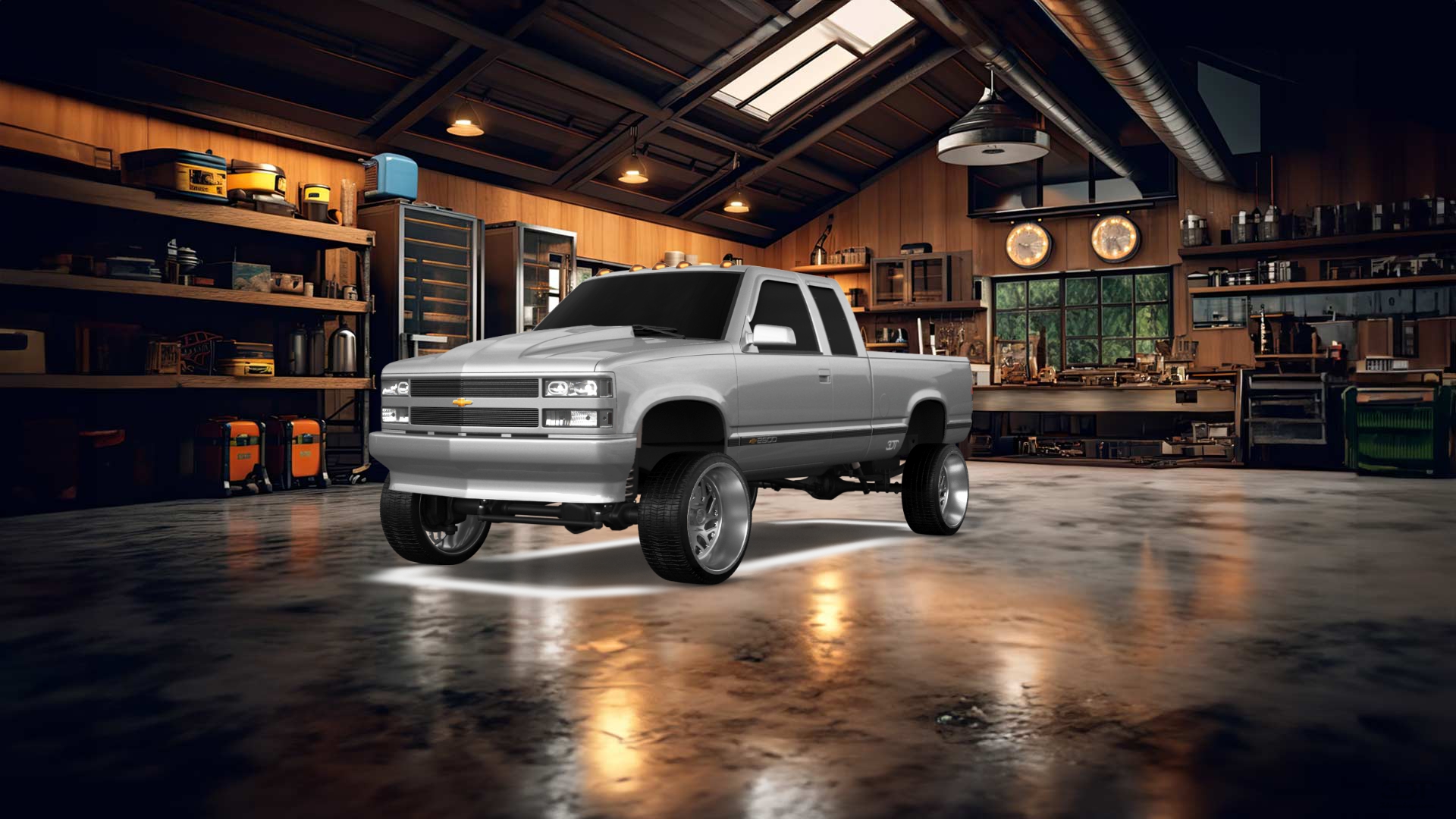 Chevrolet K2500 Extended Cab Pickup 1989 tuning