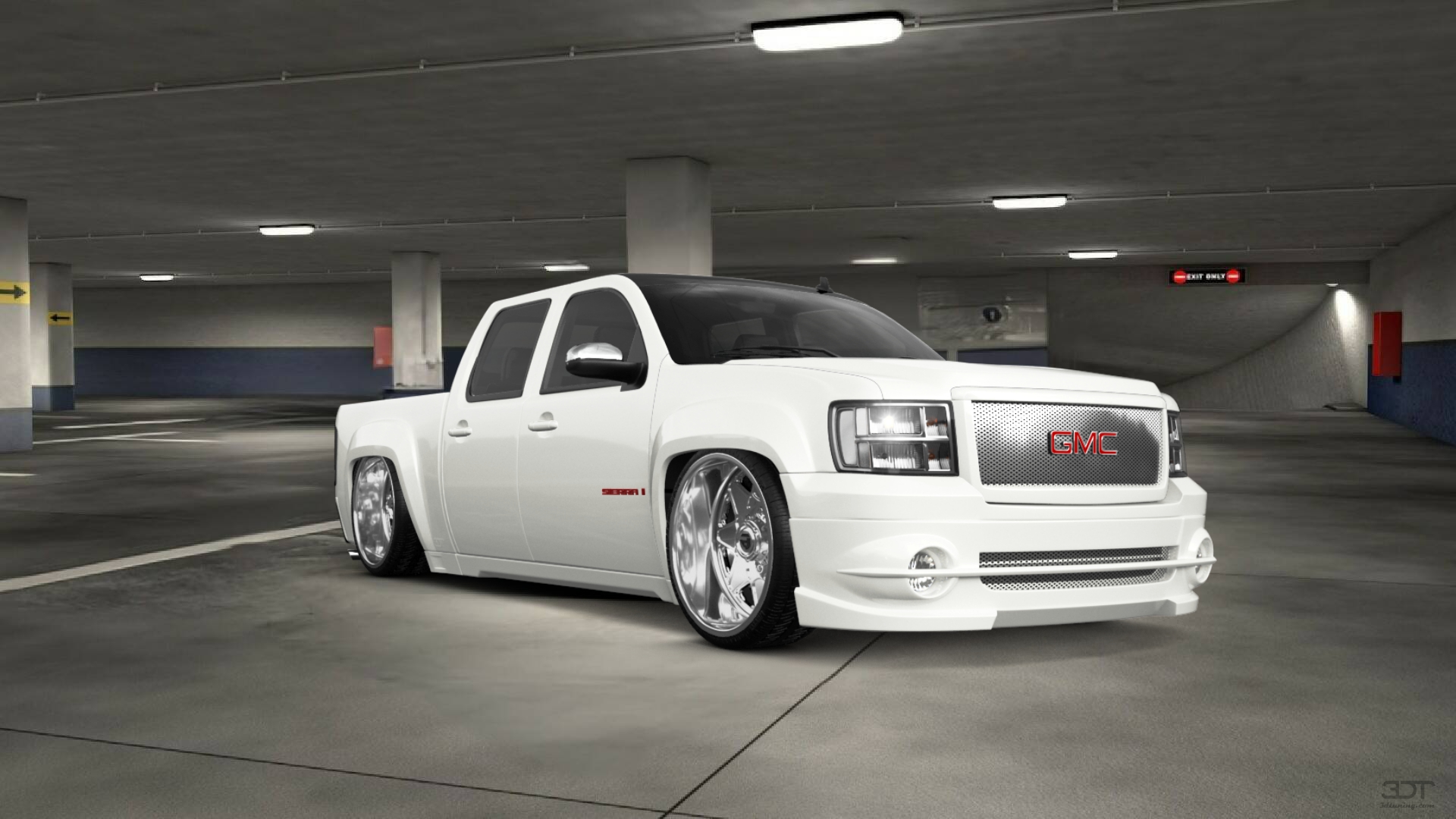 GMC Sierra 1500 Crew Cab 5.8 ft box 4 Door pickup truck 2007 Immagini