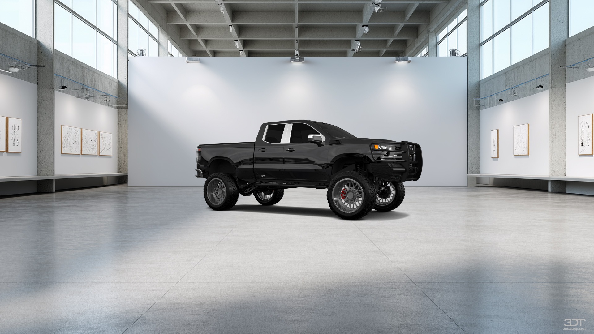 Chevrolet Silverado 1500 6.6 ft box 4 Door pickup truck 2021 tuning