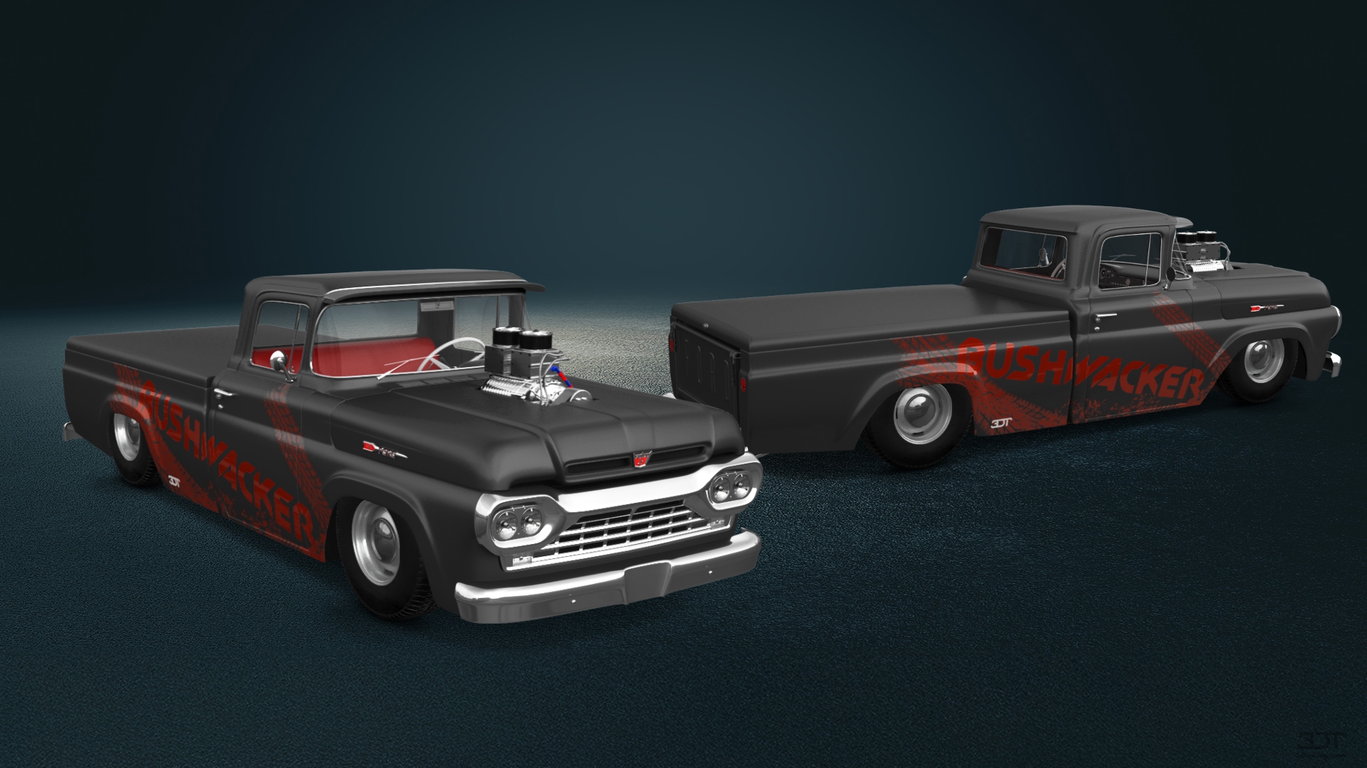 Ford F-100 2 Door pickup truck 1960