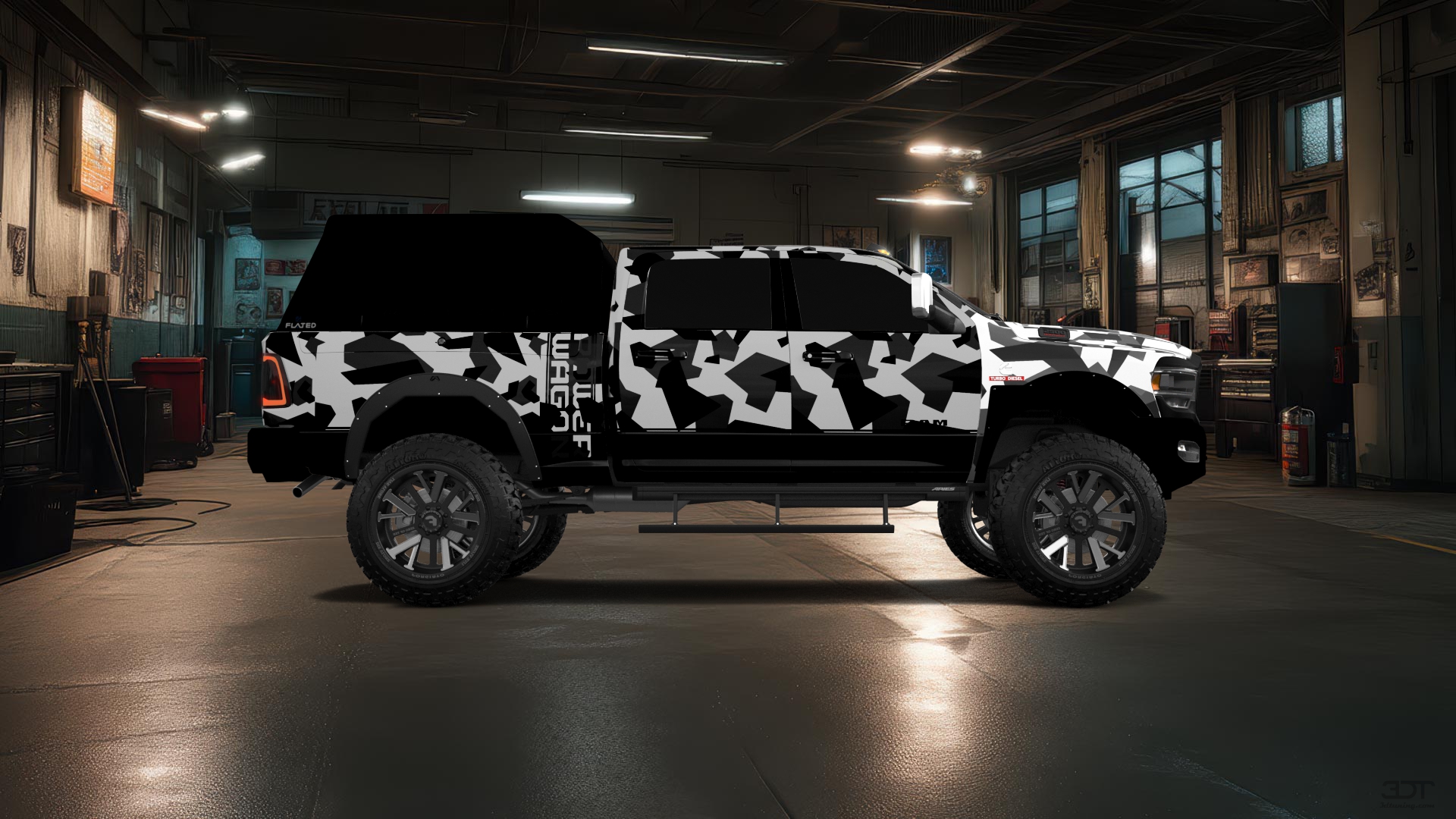 Dodge Ram 2500 4 Door pickup truck 2020 tuning