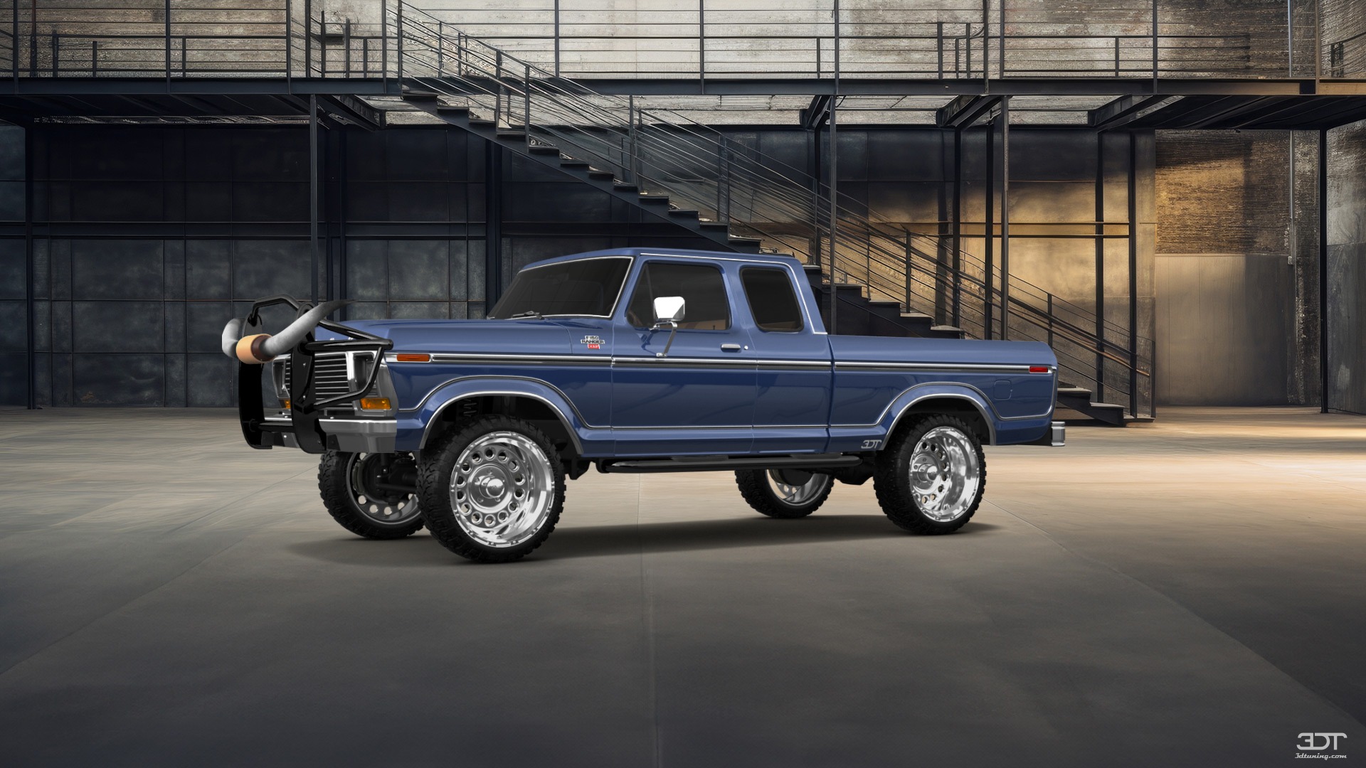 Tuning Ford F-150 SuperCab 2 Door pickup truck 1978