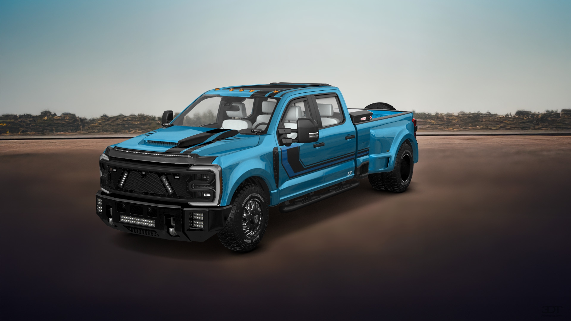 Ford F-350 DRW Crew Cab 4 Door pickup truck 2023 tuning