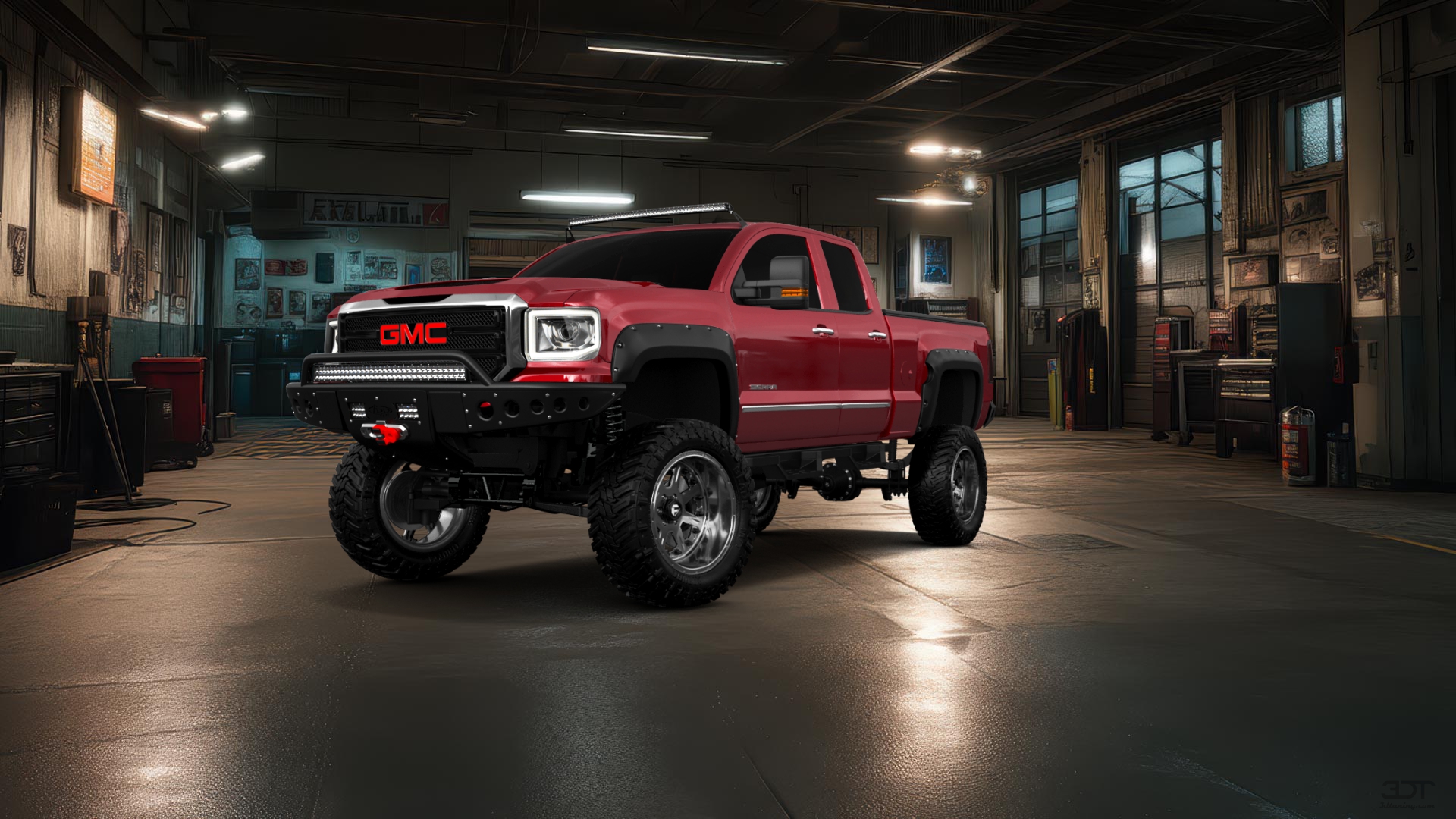 GMC Sierra 1500 Double Cab 6.5 4 Door Truck 2016 tuning