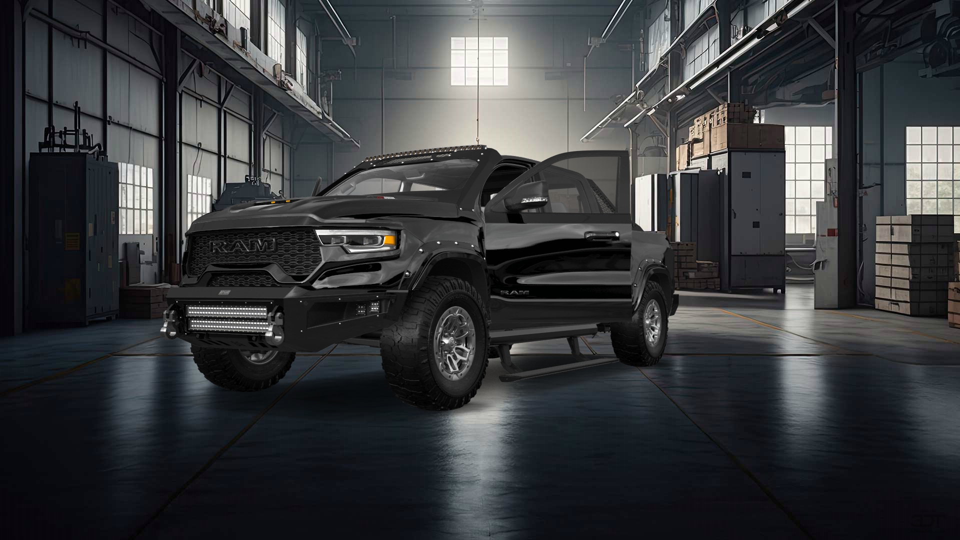 Dodge Ram 1500 TRX 4 Door pickup truck 2021