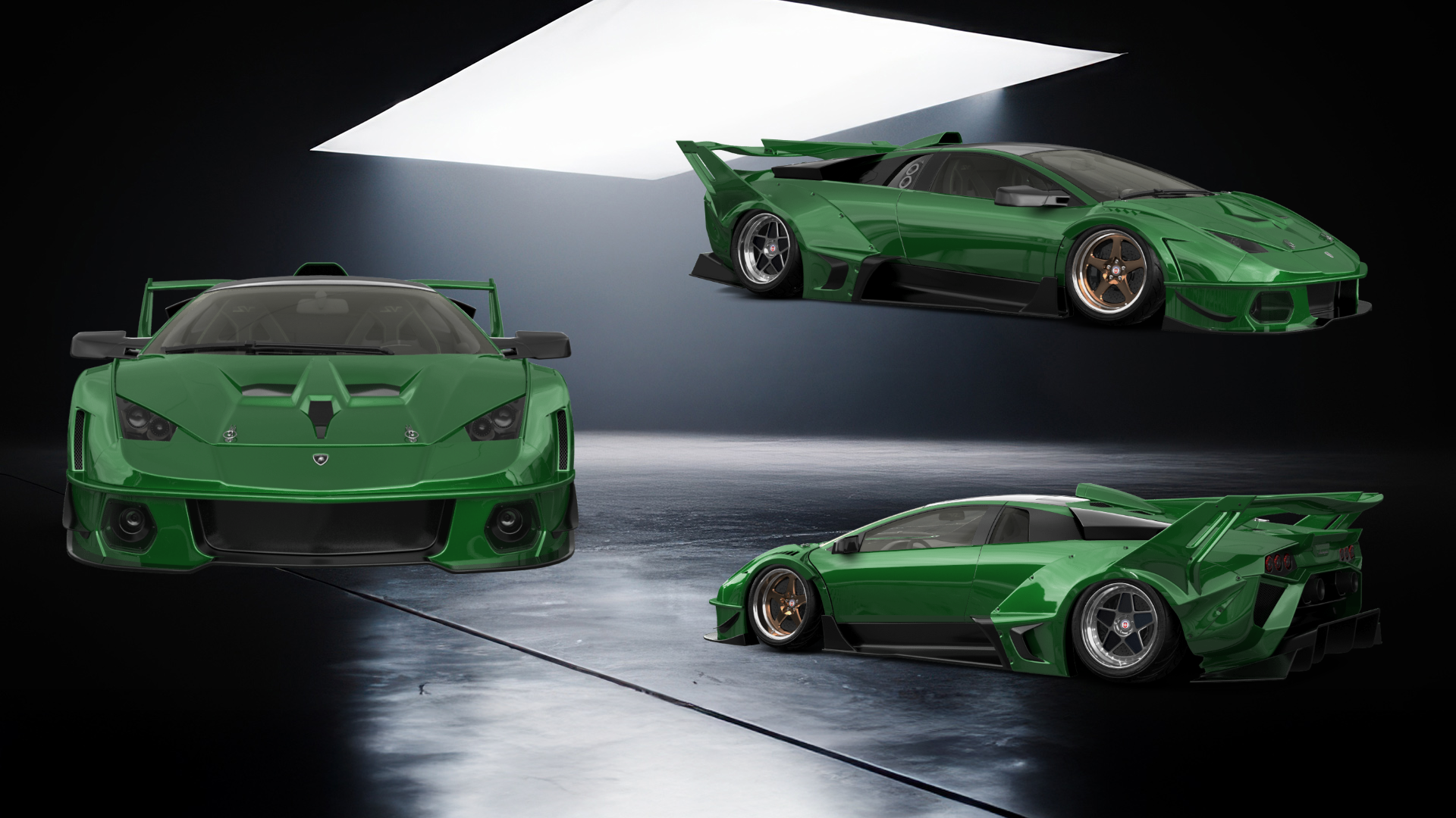 Lamborghini Murcielago 2 Door Coupe 2001 tuning