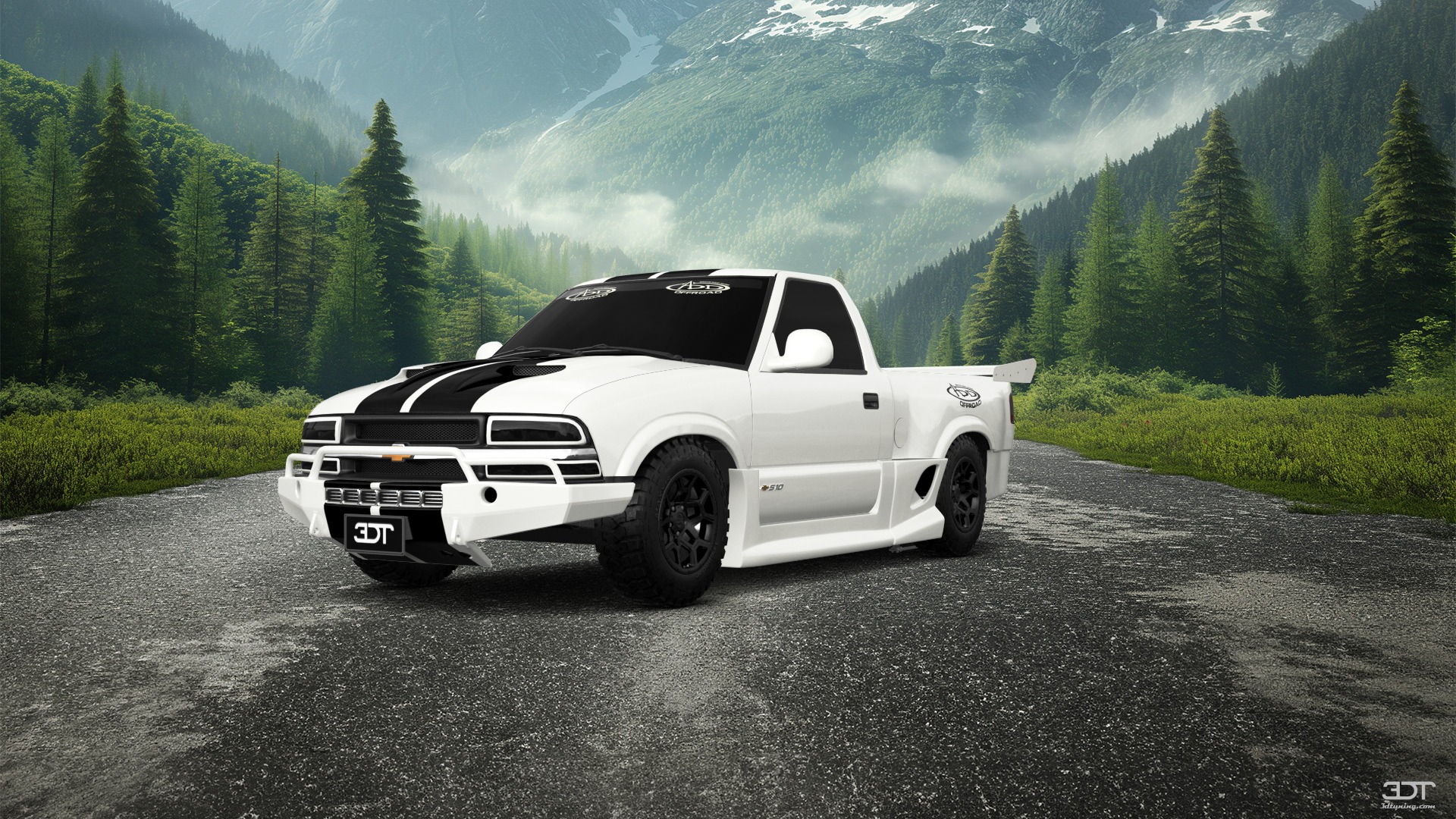 Chevrolet S-10 Stepside 2 Door pickup truck 1999