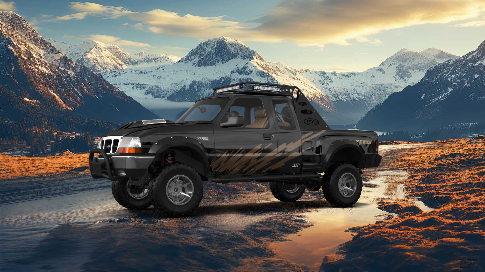 Ford Ranger Flareside 2 Door pickup truck 1998 tuning