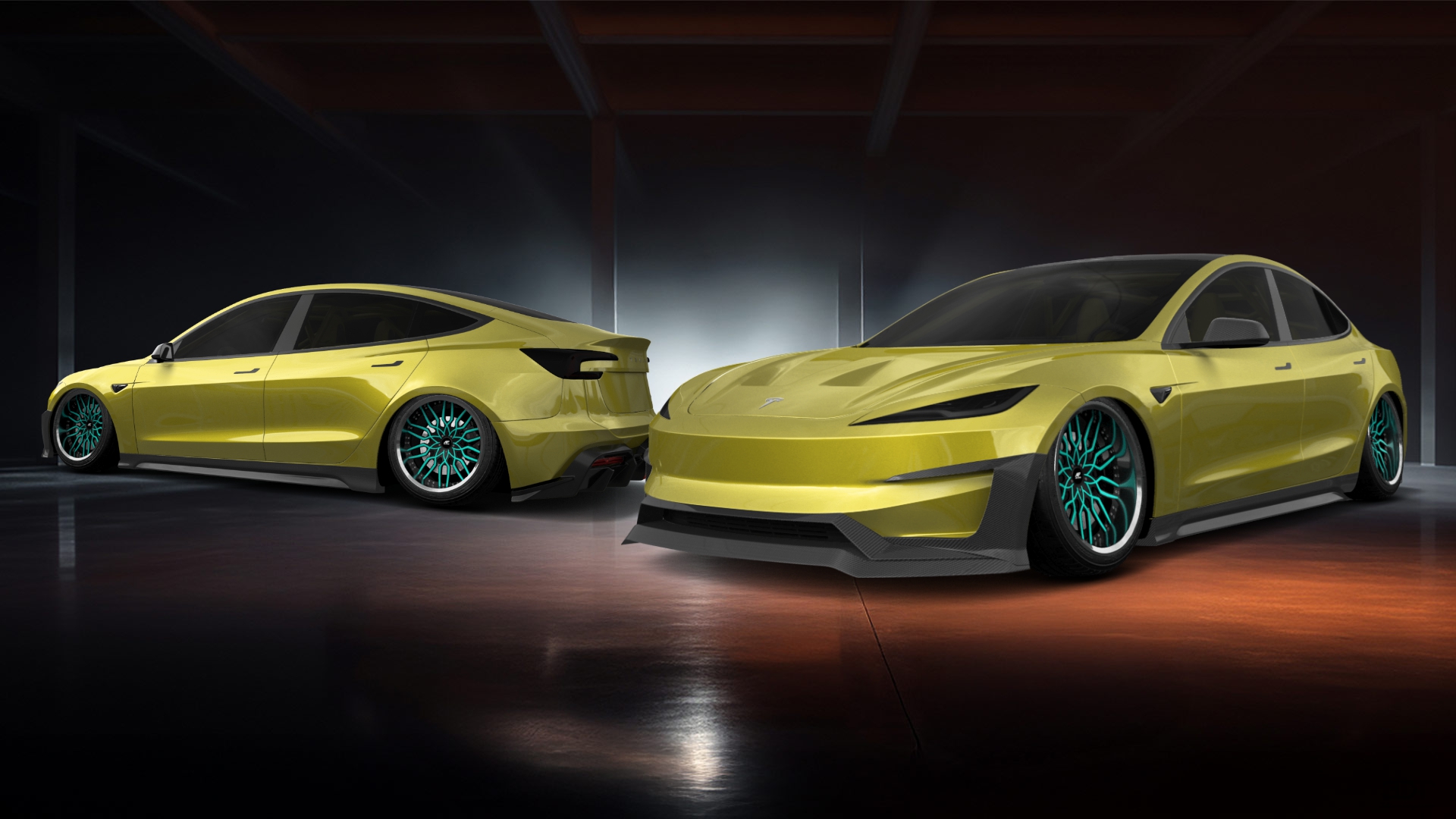 Tesla Model 3 4 Door Saloon 2023 tuning