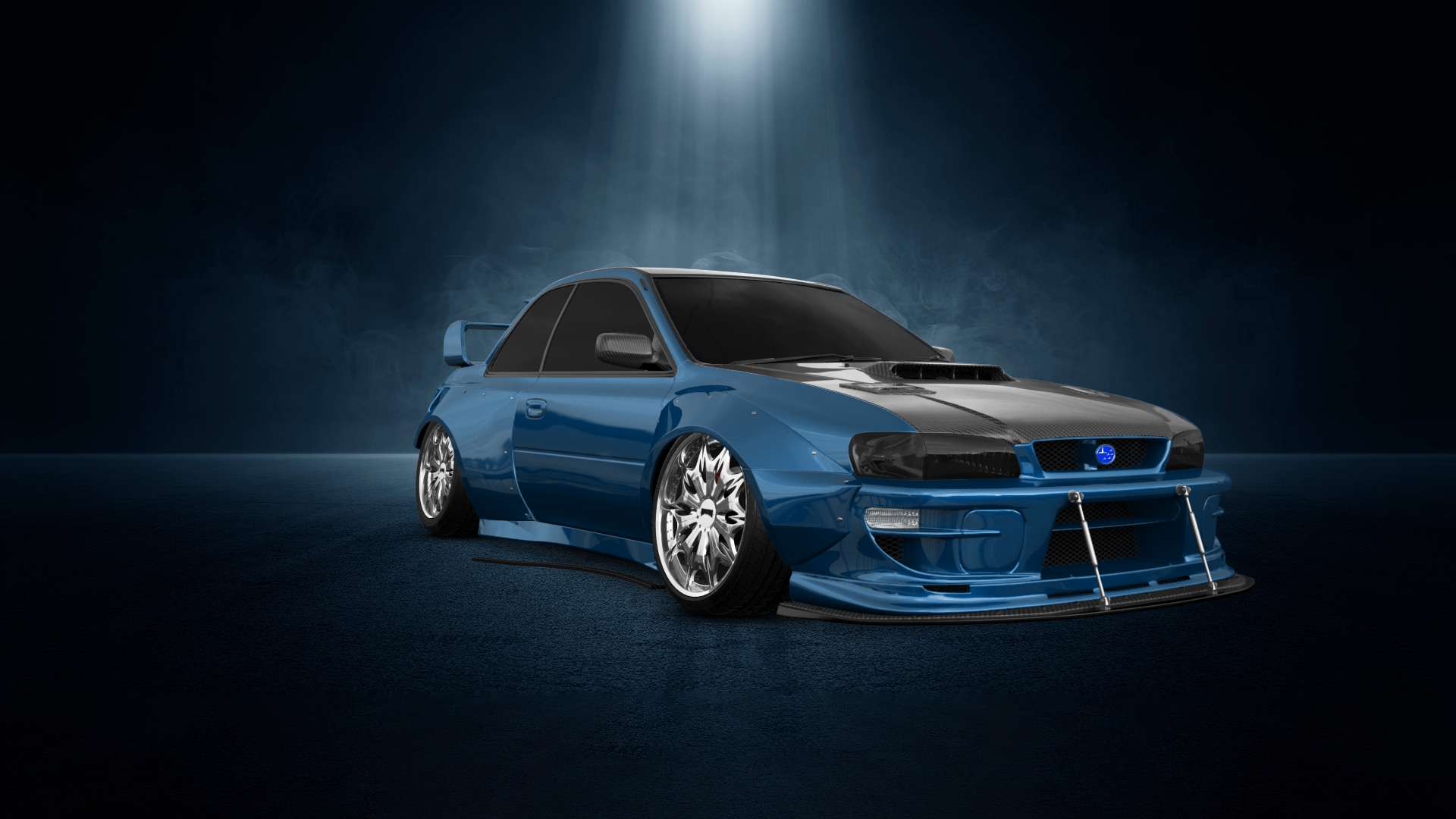 Subaru Impreza WRX STI 22B 2 Door Coupe 2000 tuning