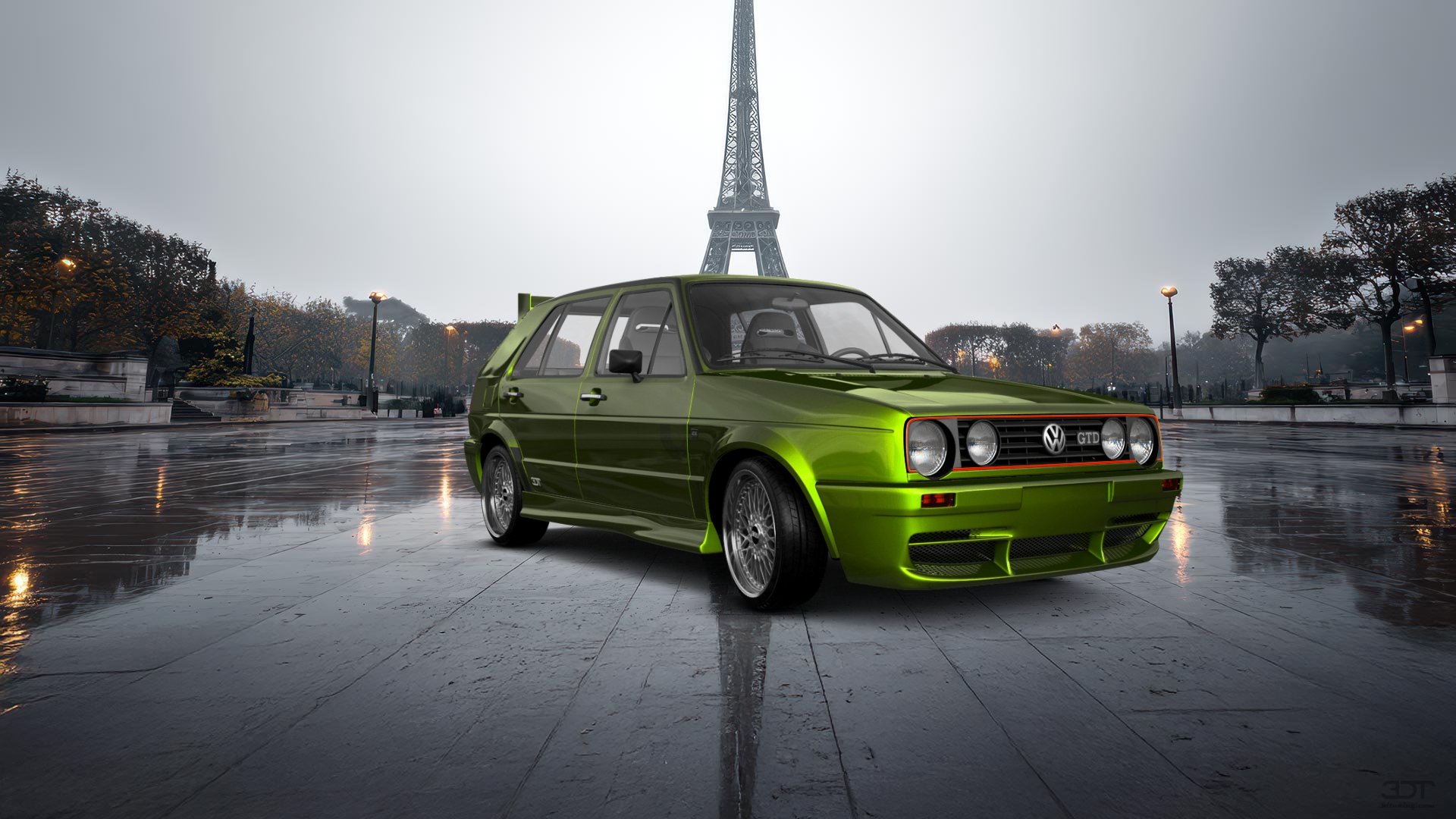 Volkswagen Golf Mk2 5 Door Hatchback 1983 tuning