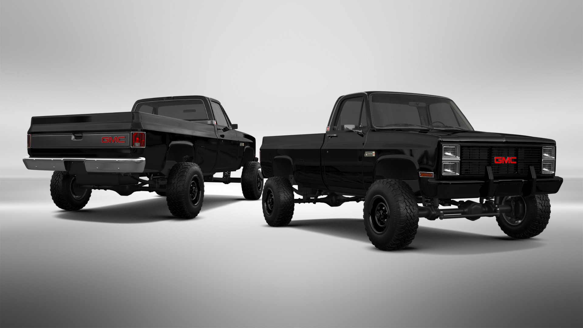 GMC Sierra 1500 2 Door pickup truck 1985 tuning