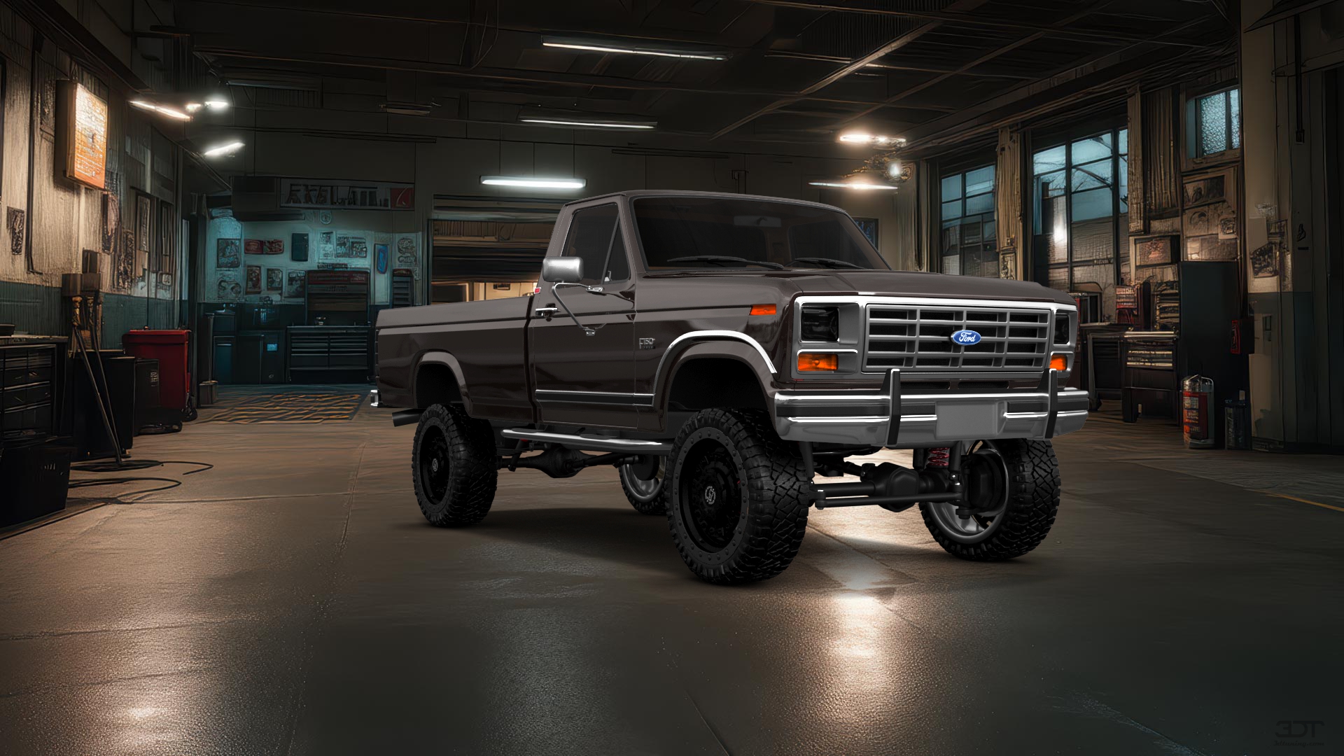 Ford F-150 2 Door pickup truck 1986 tuning