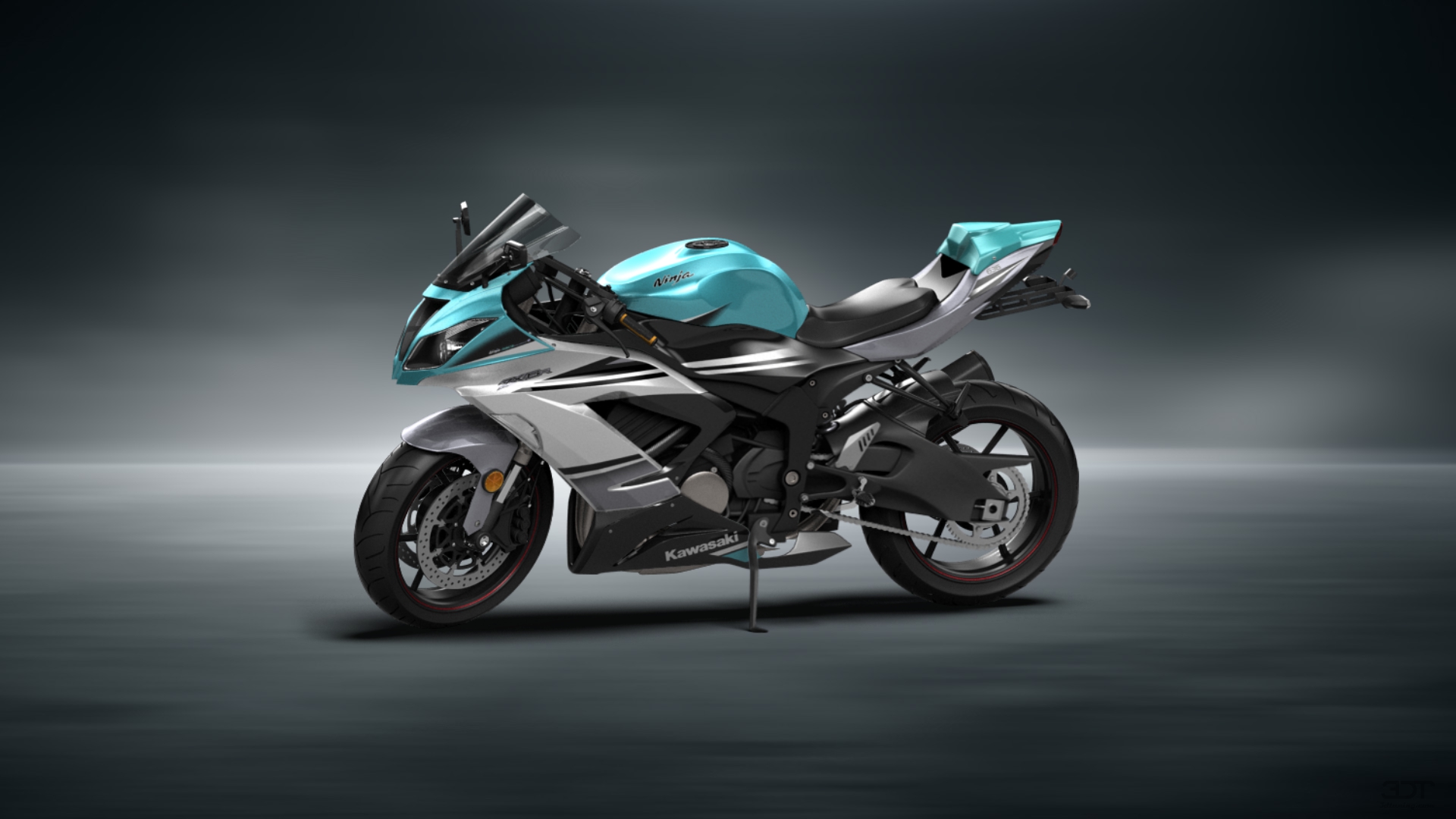 Kawasaki Ninja ZX 6R Sport Bike 2015