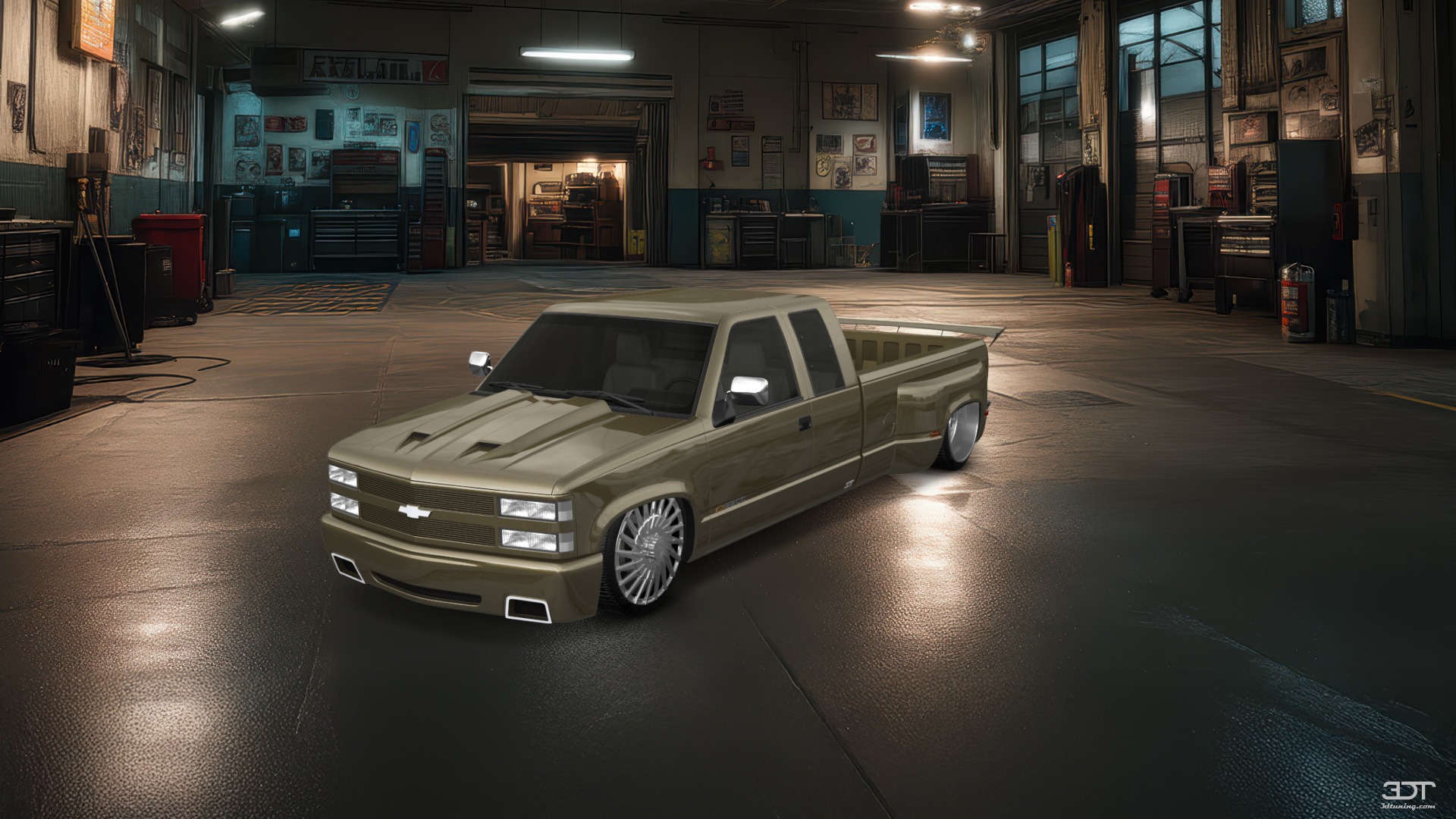 Chevrolet K3500 Extended Cab Pickup Truck 1988 tuning