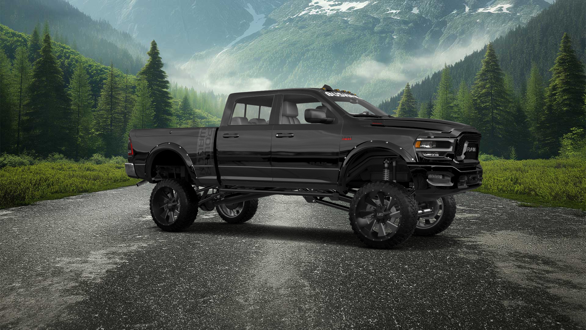 Dodge Ram 2500 4 Door pickup truck 2020