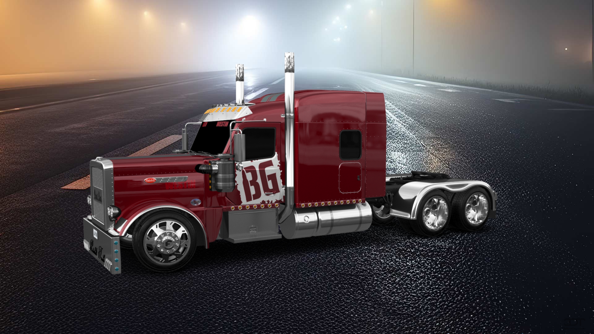 Peterbilt 589 Sleeper Cab Truck 2024