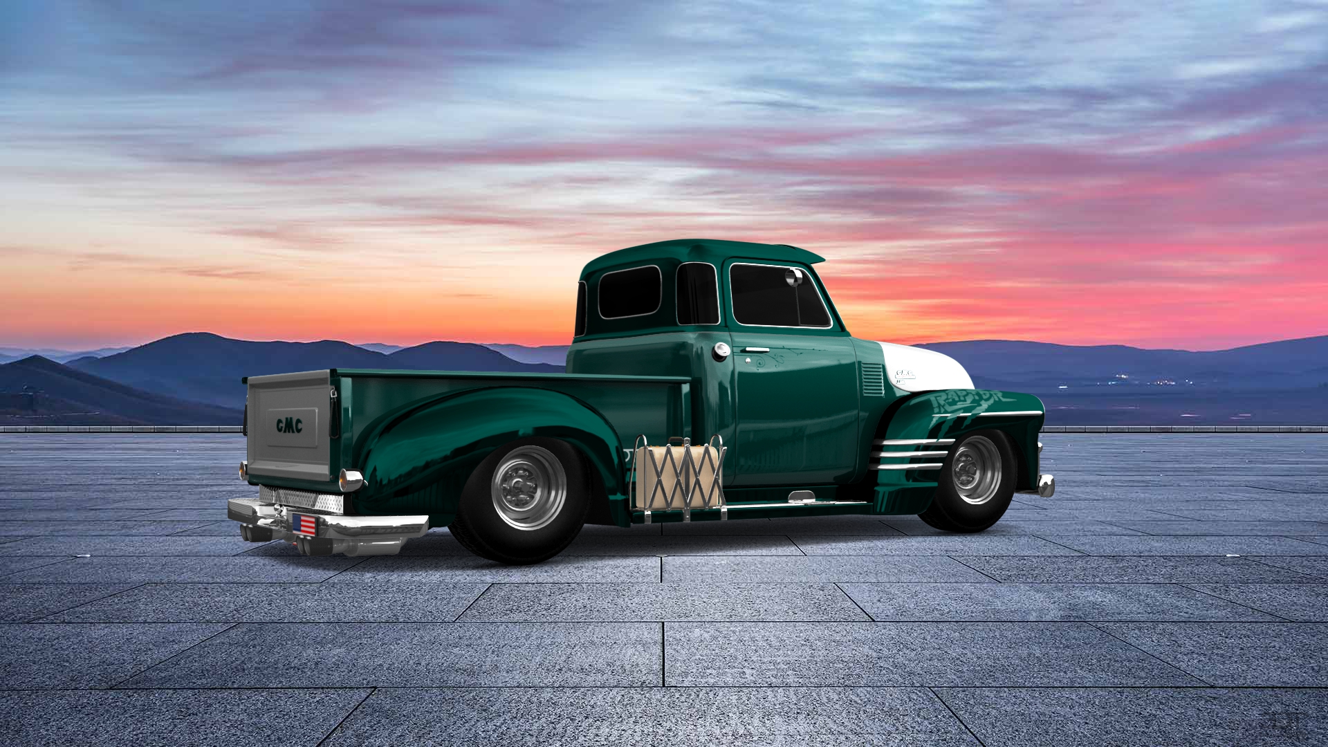 GMC 100 Stepside 2 Door pickup truck 1954 Images