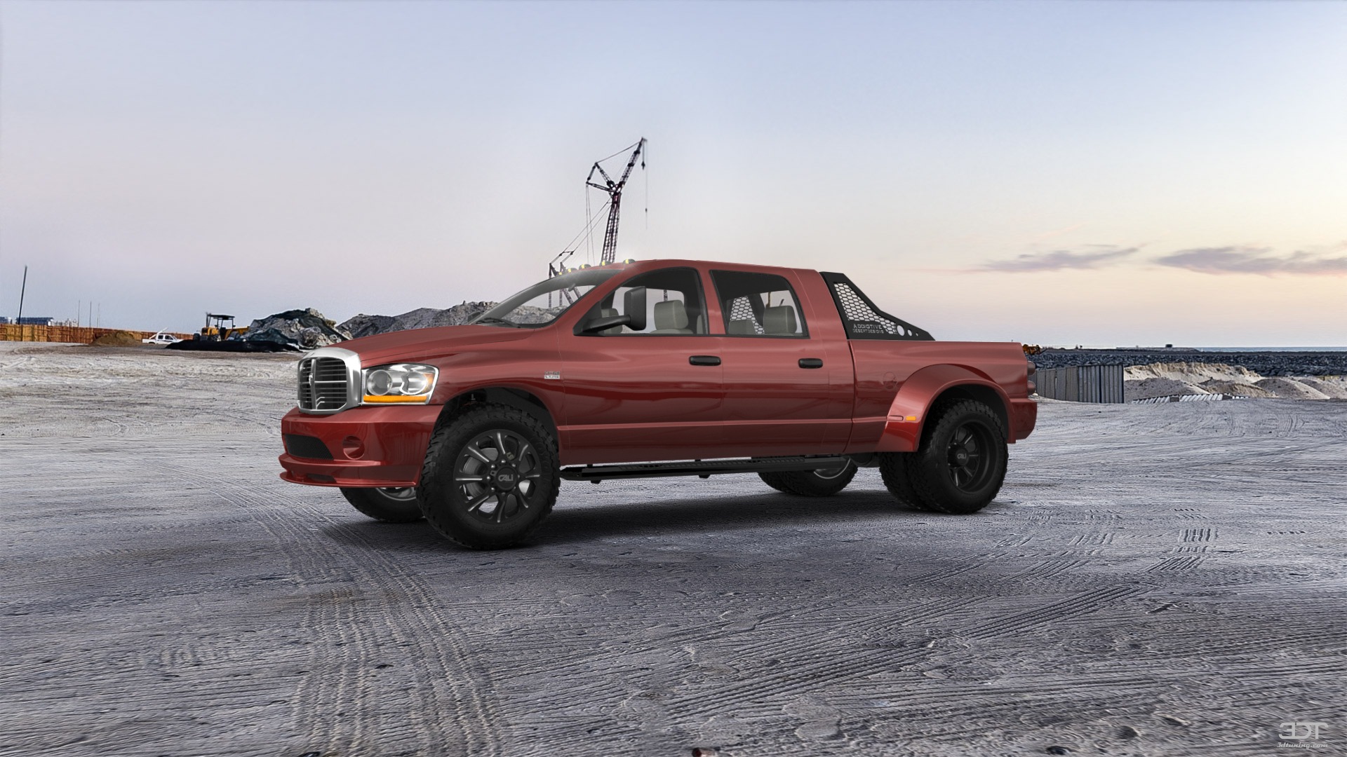 Dodge Ram 3500 Dually 4 Door pickup truck 2007