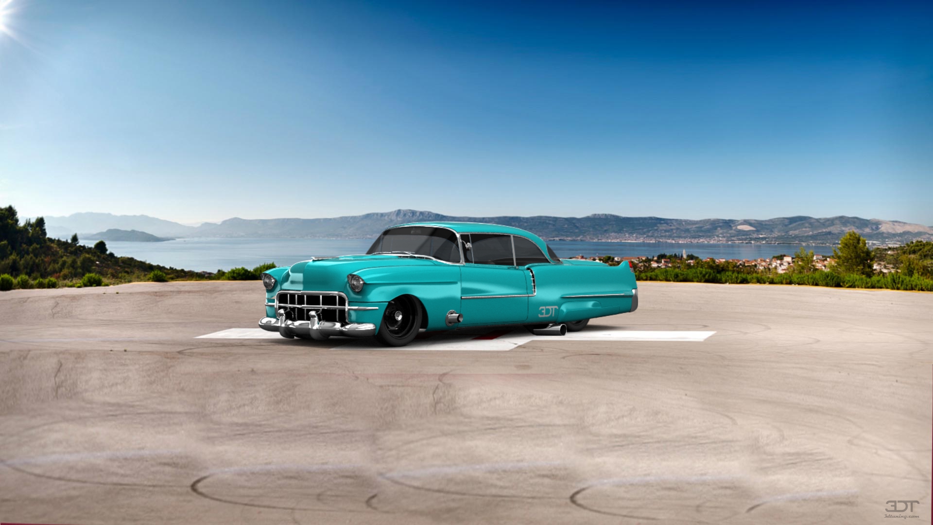 Cadillac De Ville Coupe 1956