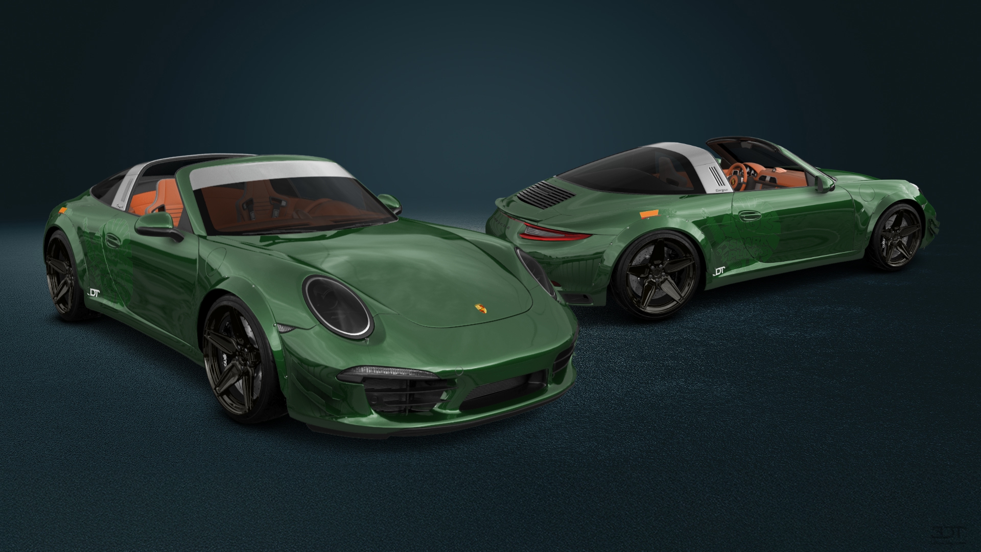 Porsche 911 Carrera Targa top 2014 tuning