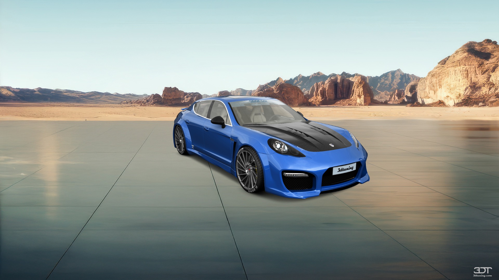 Porsche Panamera 4 door fastback saloon 2011 tuning