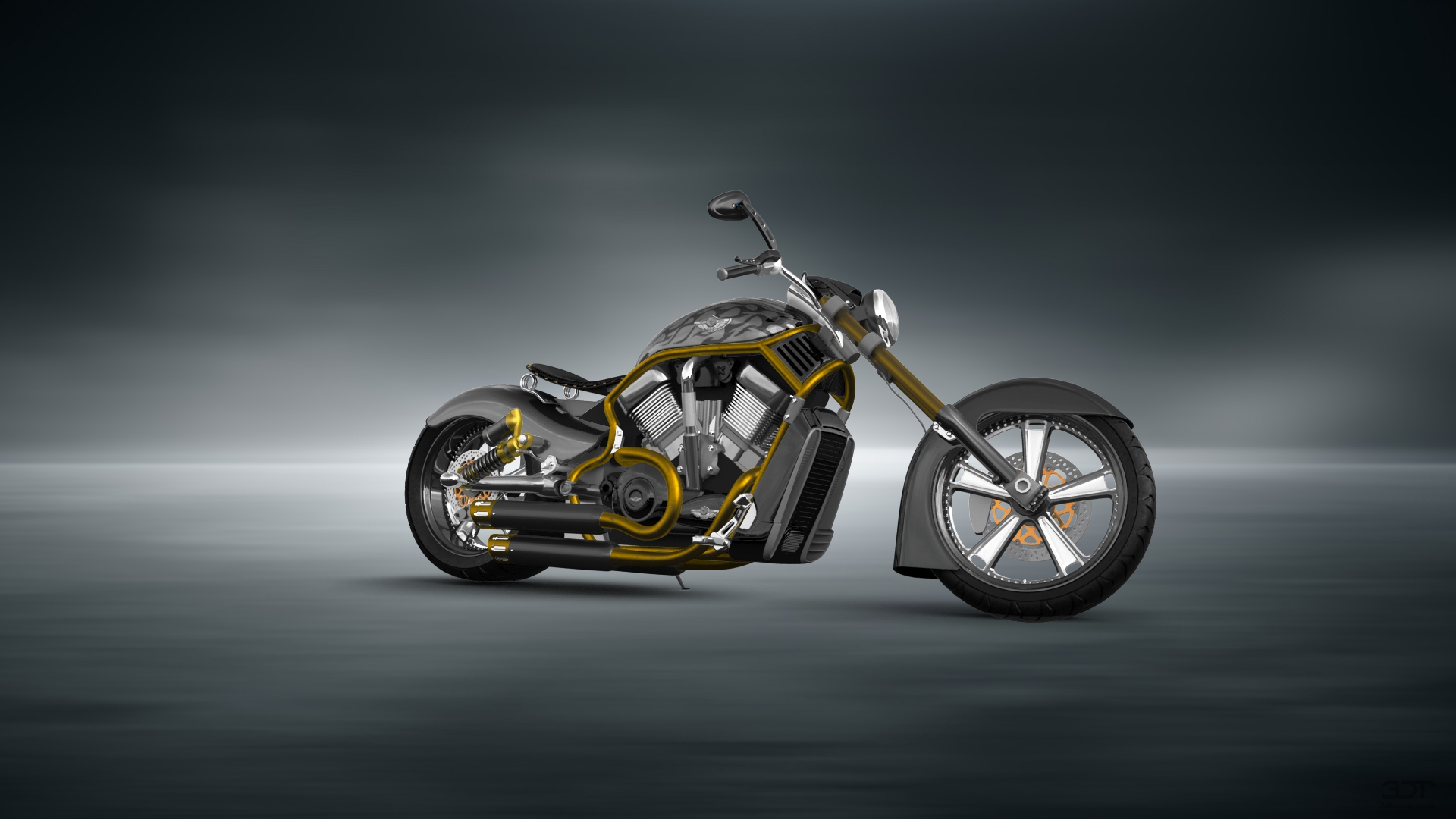 Harley-Davidson Custom Chopper Cruiser 2011 tuning